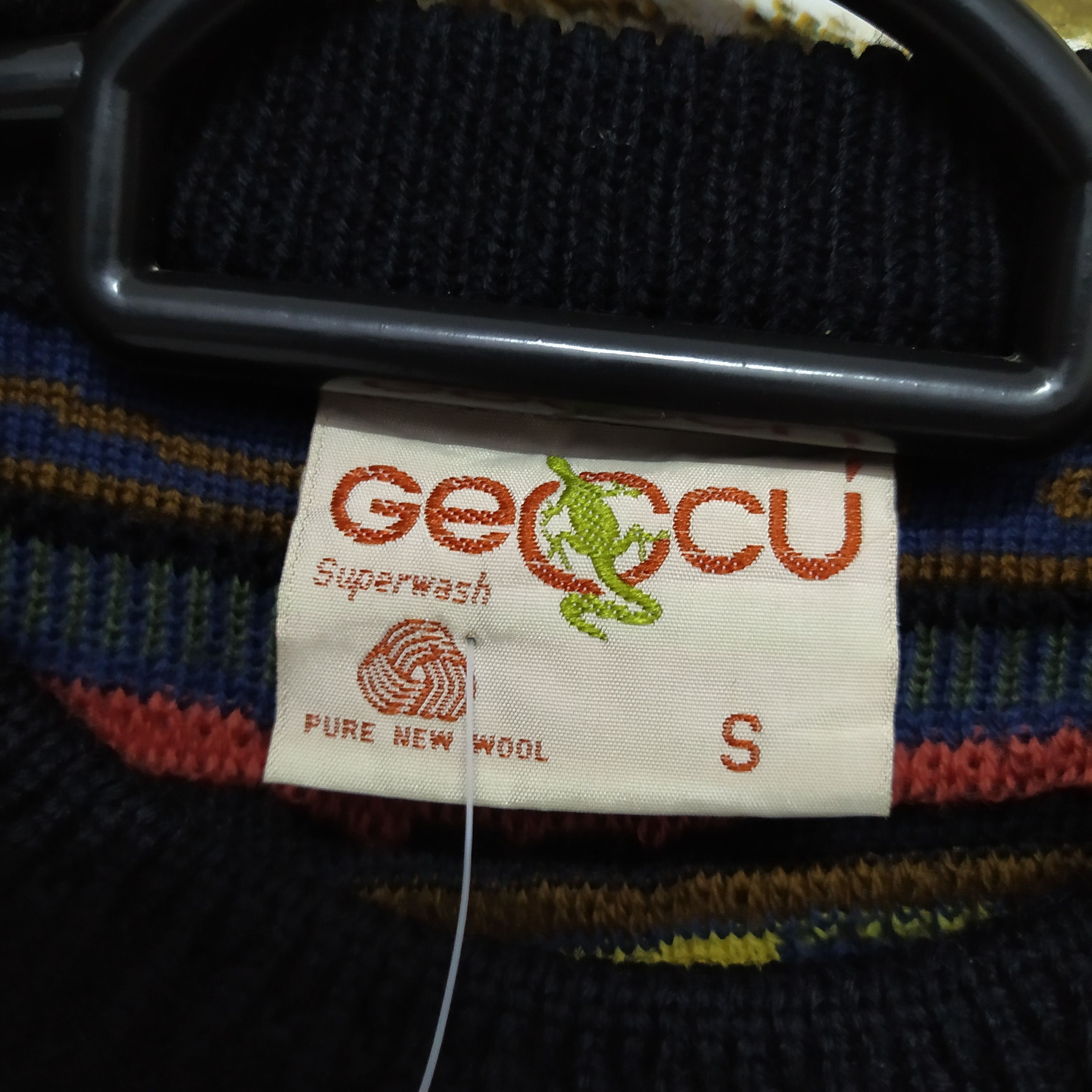 Coogi 90s GECCU BY JON LIKE COOGI KNITWEAR (D324) Size US M / EU 48-50 / 2 - 4 Thumbnail