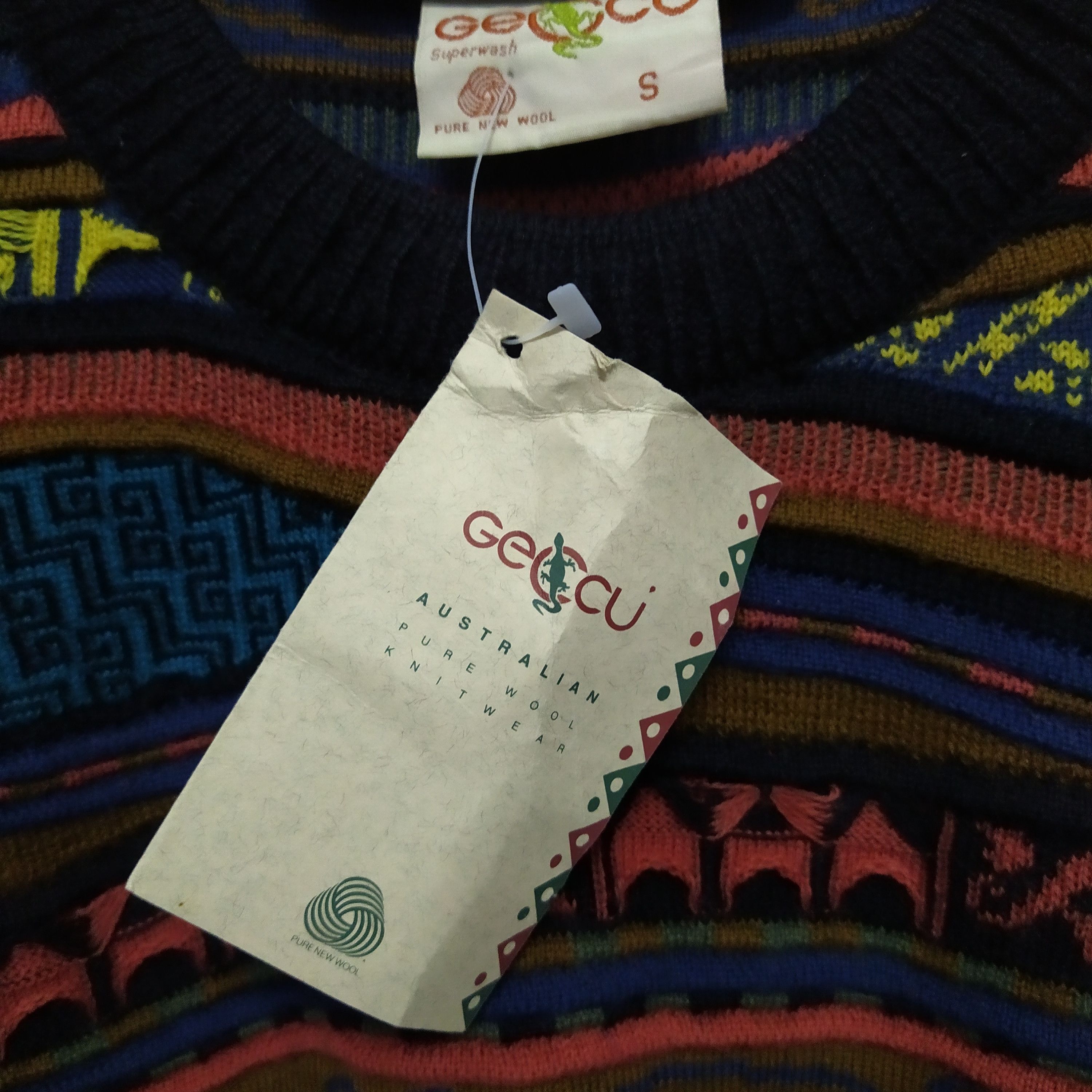 Coogi 90s GECCU BY JON LIKE COOGI KNITWEAR (D324) Size US M / EU 48-50 / 2 - 2 Thumbnail
