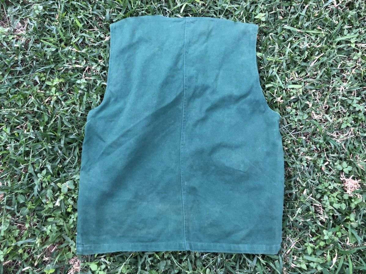 Vintage Vintage Green Canvas Tactical Vest - Hip/hop Tupac 90s 1990s Size US L / EU 52-54 / 3 - 4 Preview