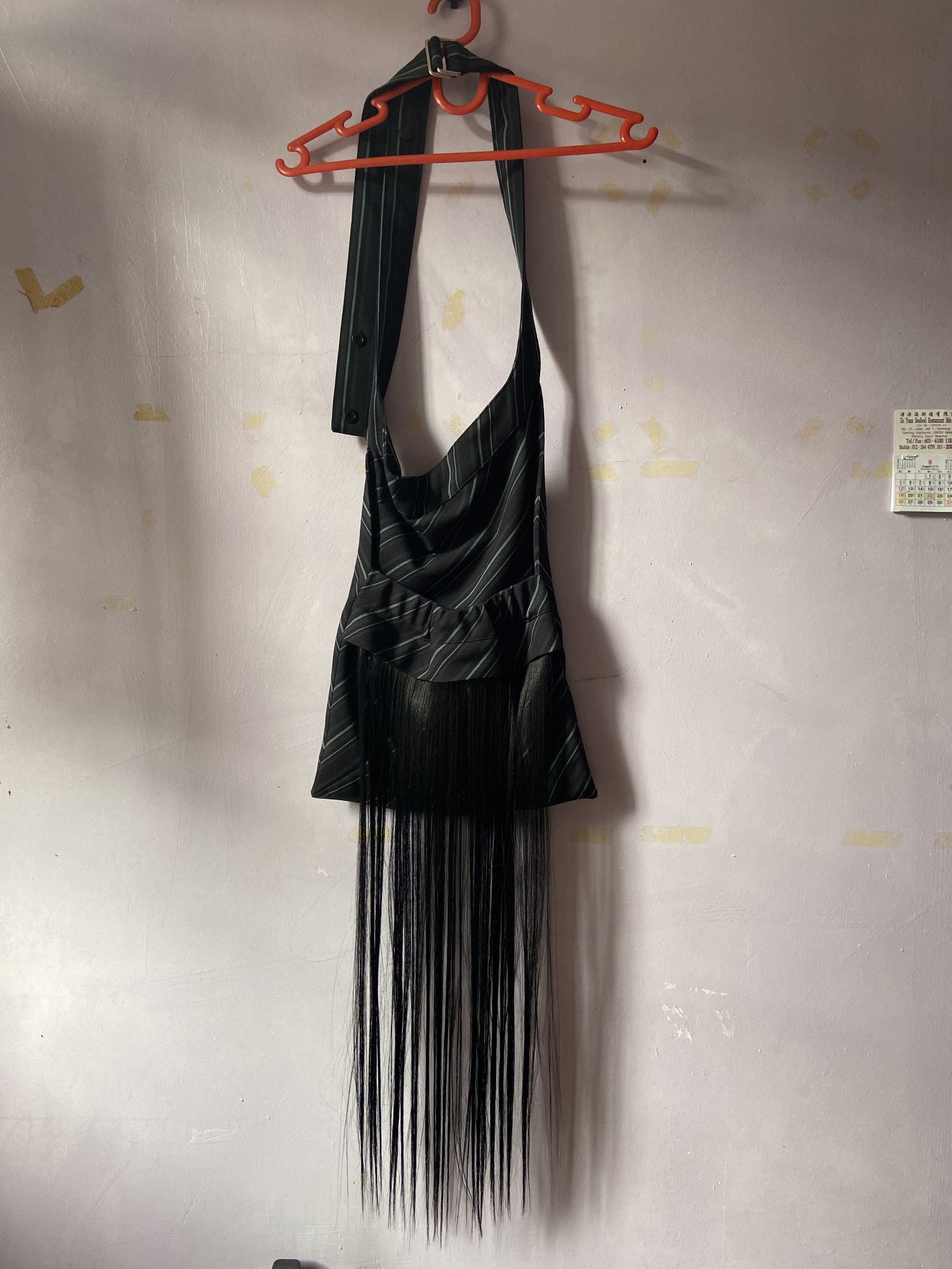 Kiko Kostadinov KIKO KOSTADINOV DORIS BAG 00072019 MIDNIGHT STRIPE