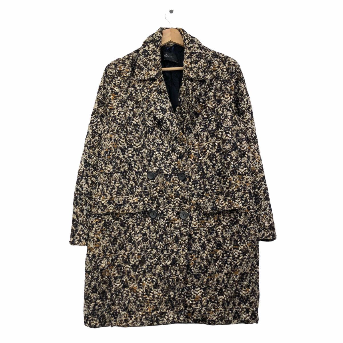 Zara Collection Wool Trench Coat Long jacket