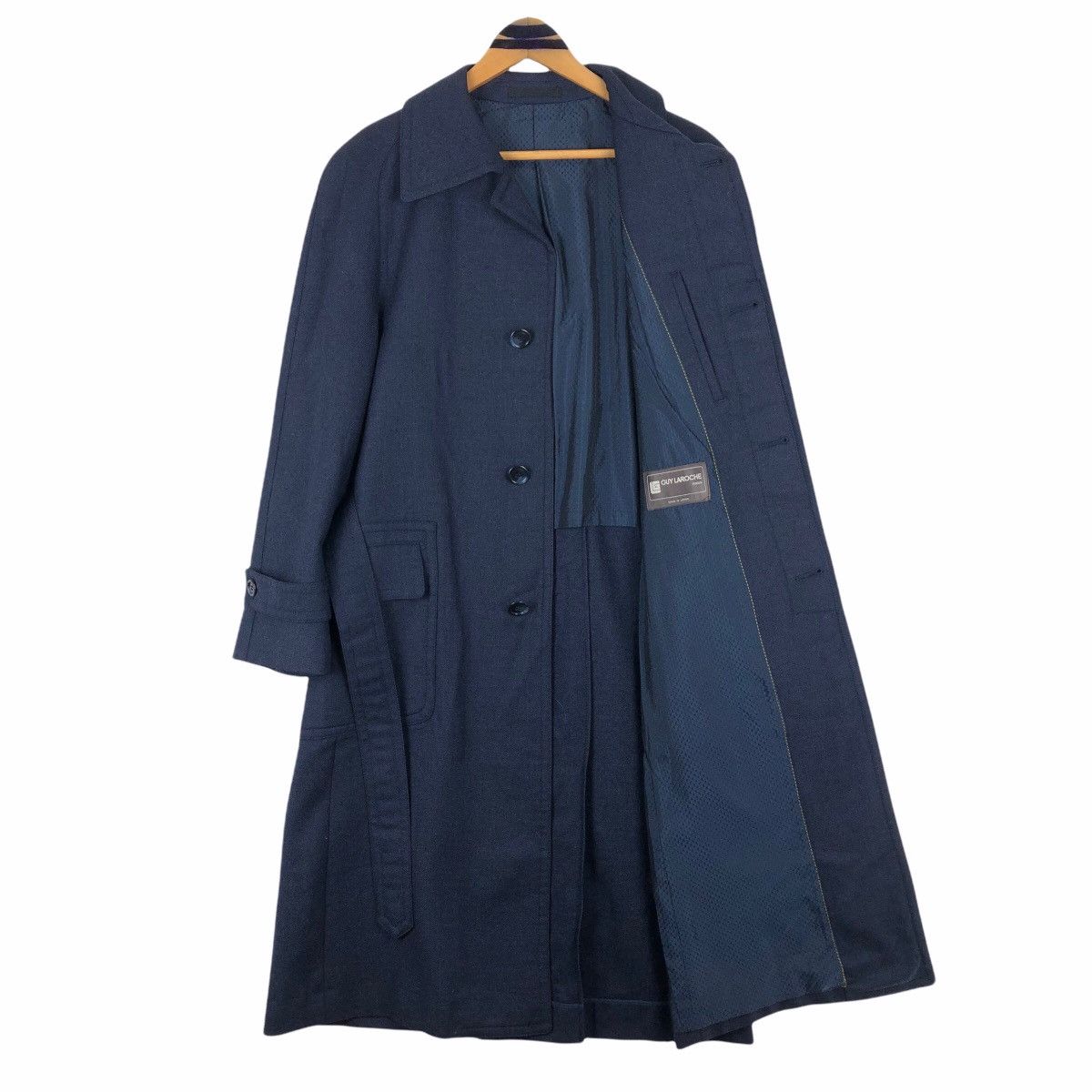 Guy Laroche Vintage Guy Laroche Paris Wool Overcoat Made In Japan Size US M / EU 48-50 / 2 - 6 Thumbnail