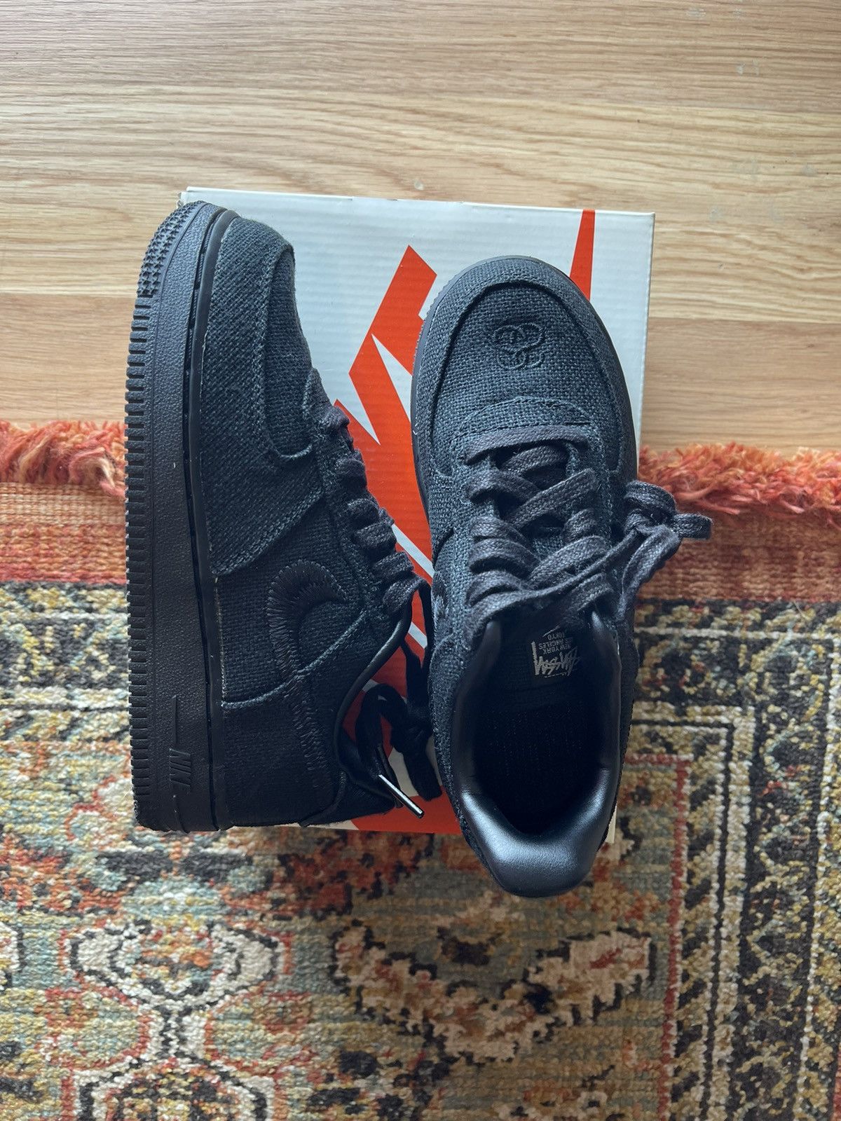 stüssy x nike air force 1