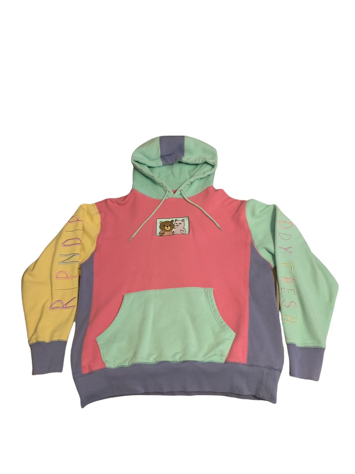 Ripndip x teddy discount fresh 2.0 colorblock hoodie