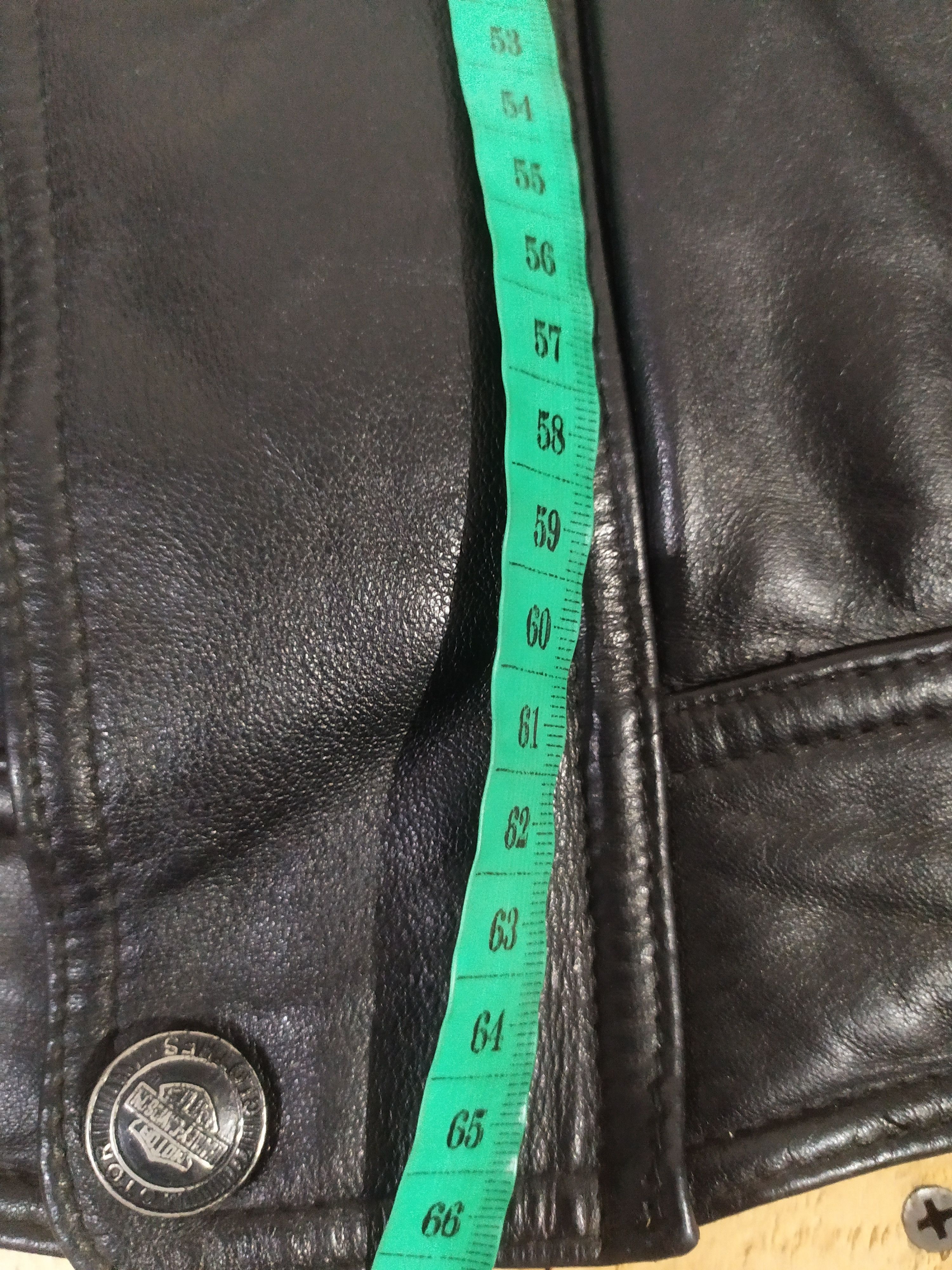 Harley Davidson VTG 80'S HARLEY DAVIDSON LEATHER FULL EMBROIDERY JACKET Size US M / EU 48-50 / 2 - 11 Thumbnail
