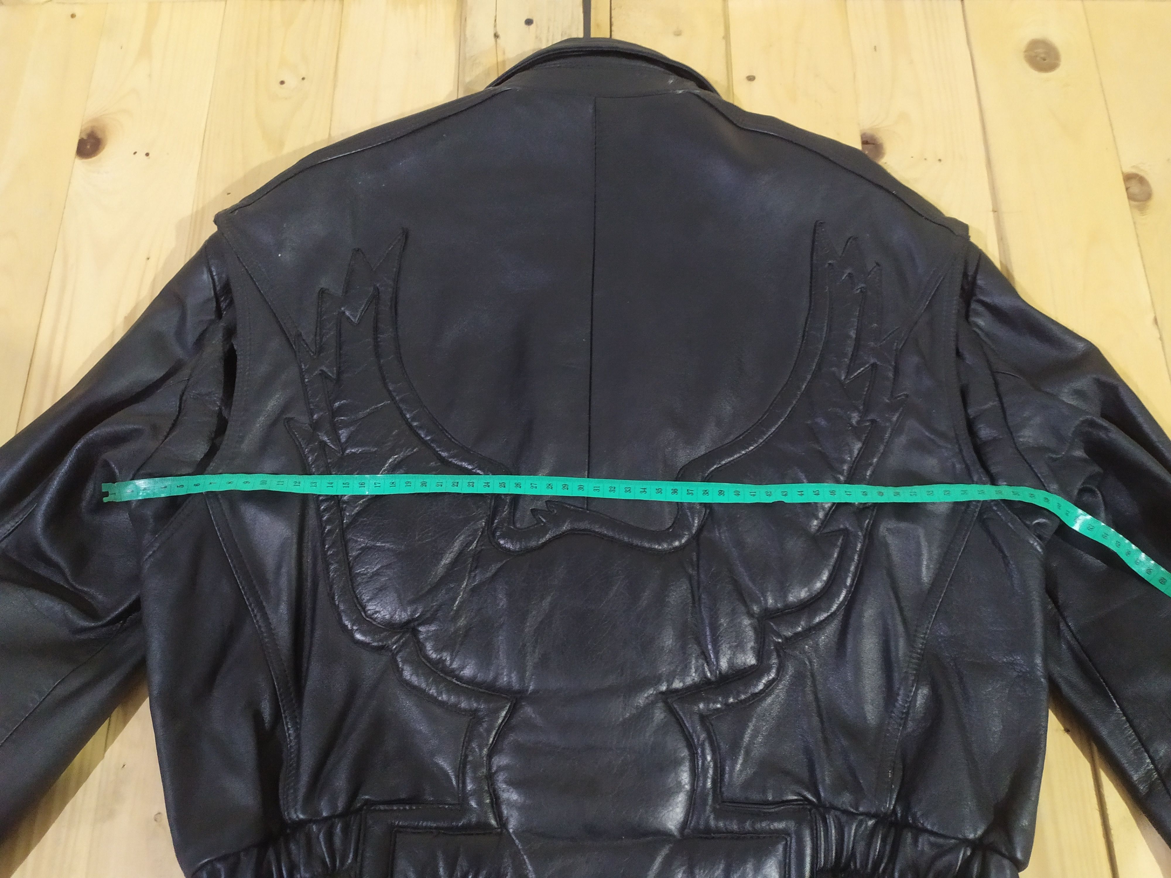 Harley Davidson VTG 80'S HARLEY DAVIDSON LEATHER FULL EMBROIDERY JACKET Size US M / EU 48-50 / 2 - 20 Thumbnail