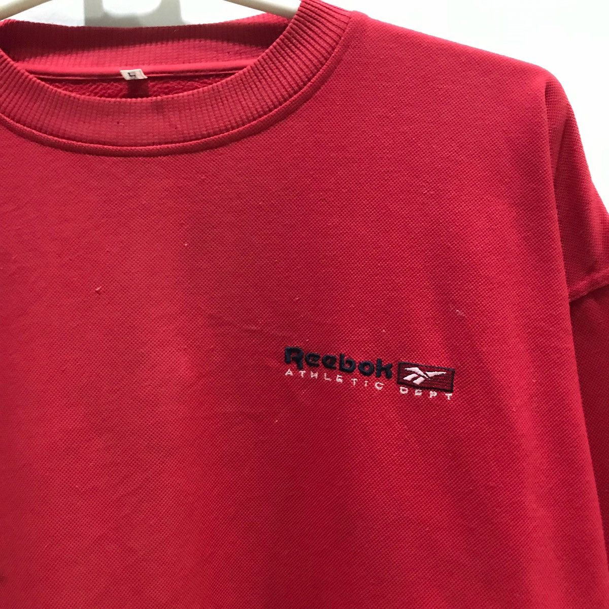 Japanese Brand × Reebok × Vintage Reebok Sweatshirts Size L Fits Xl Size US XL / EU 56 / 4 - 3 Thumbnail