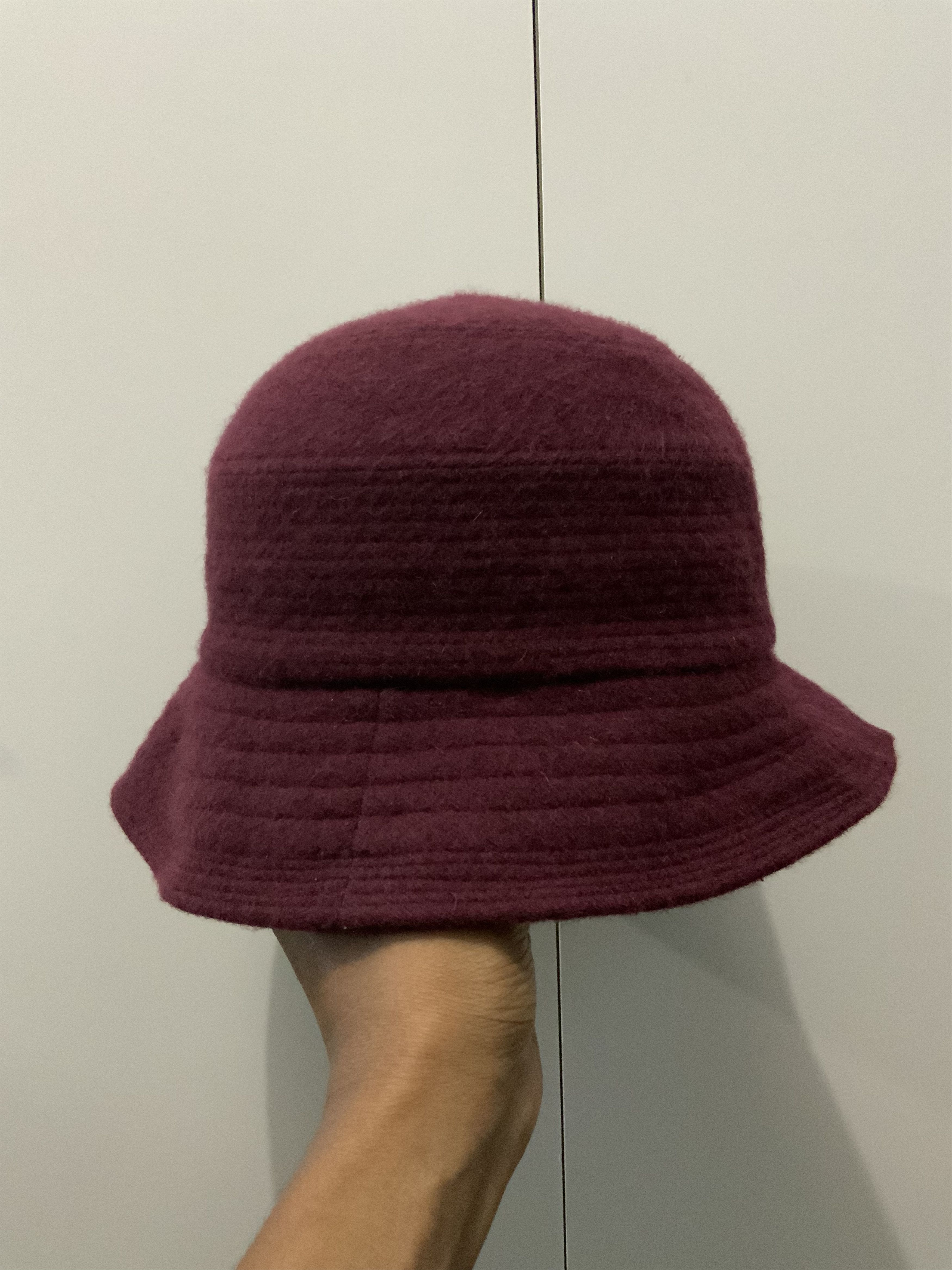 MCM MCM Legere Maroon Fur Bucket Hat Size ONE SIZE - 5 Thumbnail