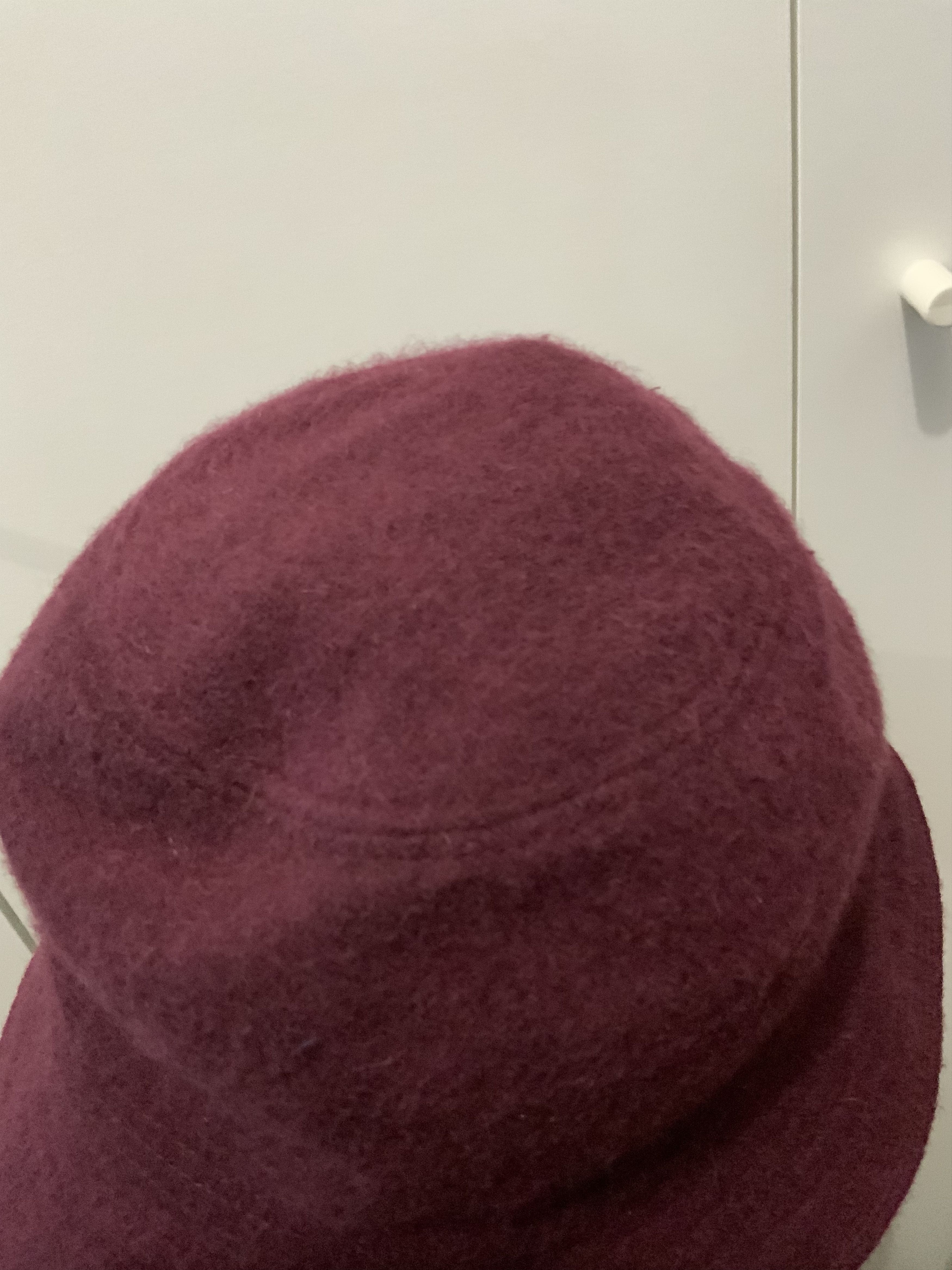 MCM MCM Legere Maroon Fur Bucket Hat Size ONE SIZE - 11 Thumbnail