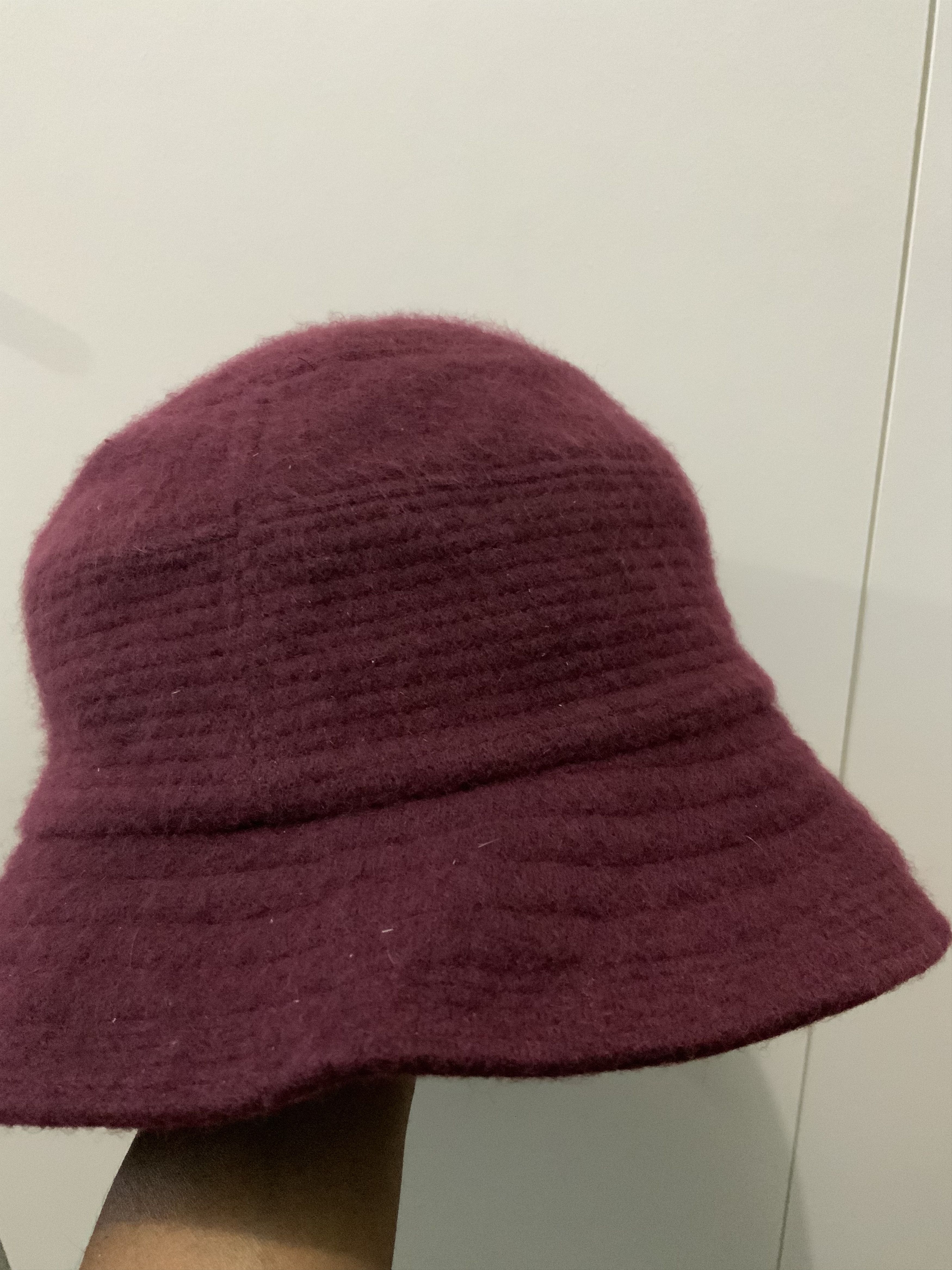 MCM MCM Legere Maroon Fur Bucket Hat Size ONE SIZE - 8 Thumbnail