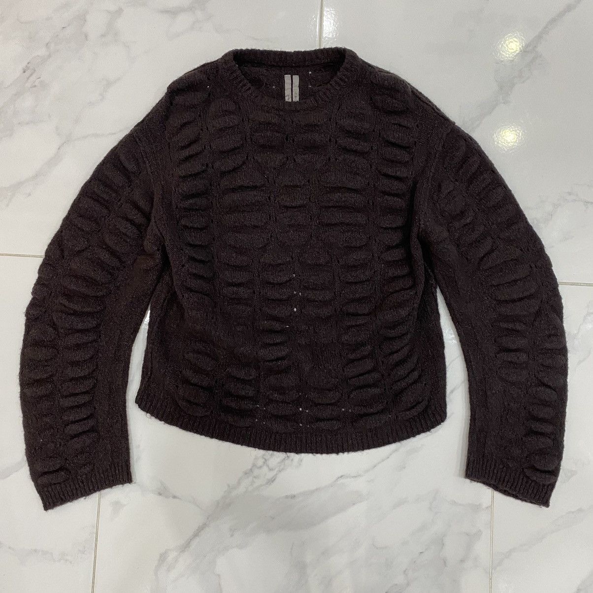 Rick Owens Rick Owens Bubble Knit Sweater - AW20 | Grailed