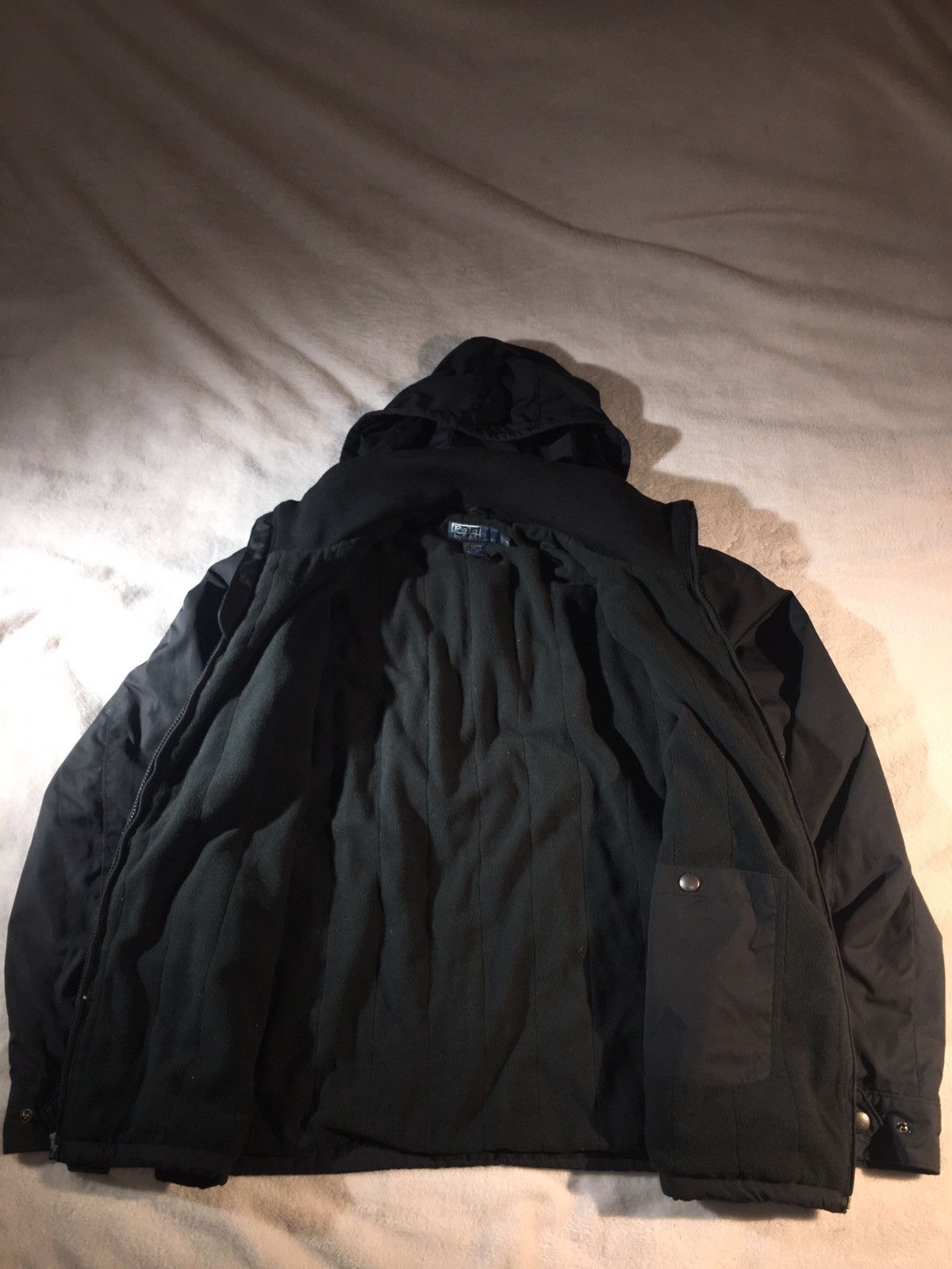 Polo Ralph Lauren Polo Ralph Lauren x Black Hooded Jacket Size US M / EU 48-50 / 2 - 2 Thumbnail
