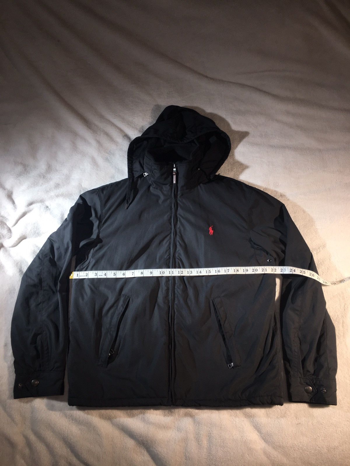 Polo Ralph Lauren Polo Ralph Lauren x Black Hooded Jacket Size US M / EU 48-50 / 2 - 5 Thumbnail