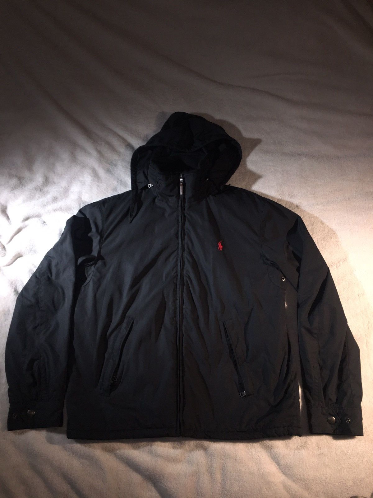 Polo Ralph Lauren Polo Ralph Lauren x Black Hooded Jacket Size US M / EU 48-50 / 2 - 1 Thumbnail