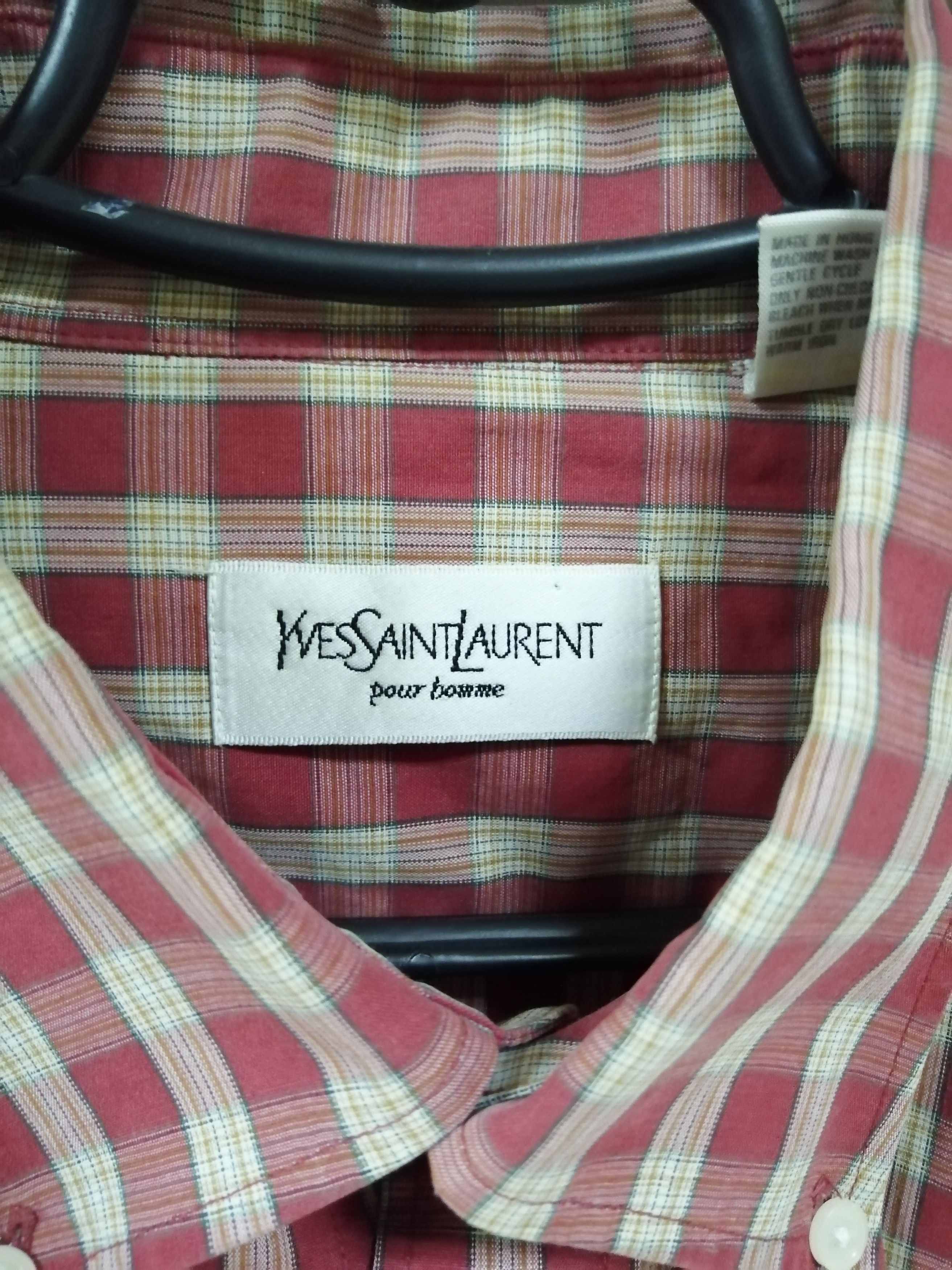 Yves Saint Laurent YSL vintage shirt Size US L / EU 52-54 / 3 - 3 Thumbnail