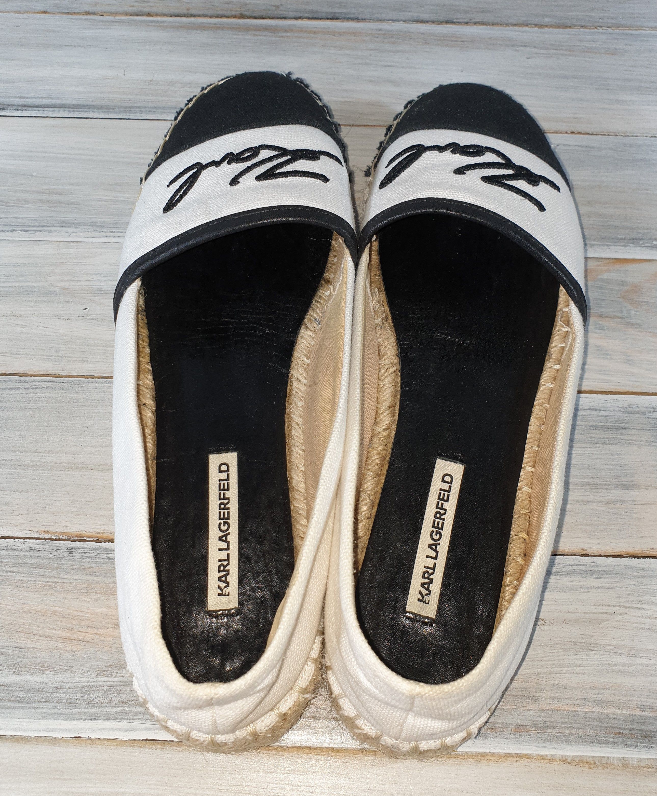 Karl Lagerfeld Karl Lagerfeld Women's Espadrilles US 7 UK 5 EUR38 Shoes Size US 7 / IT 37 - 10 Thumbnail