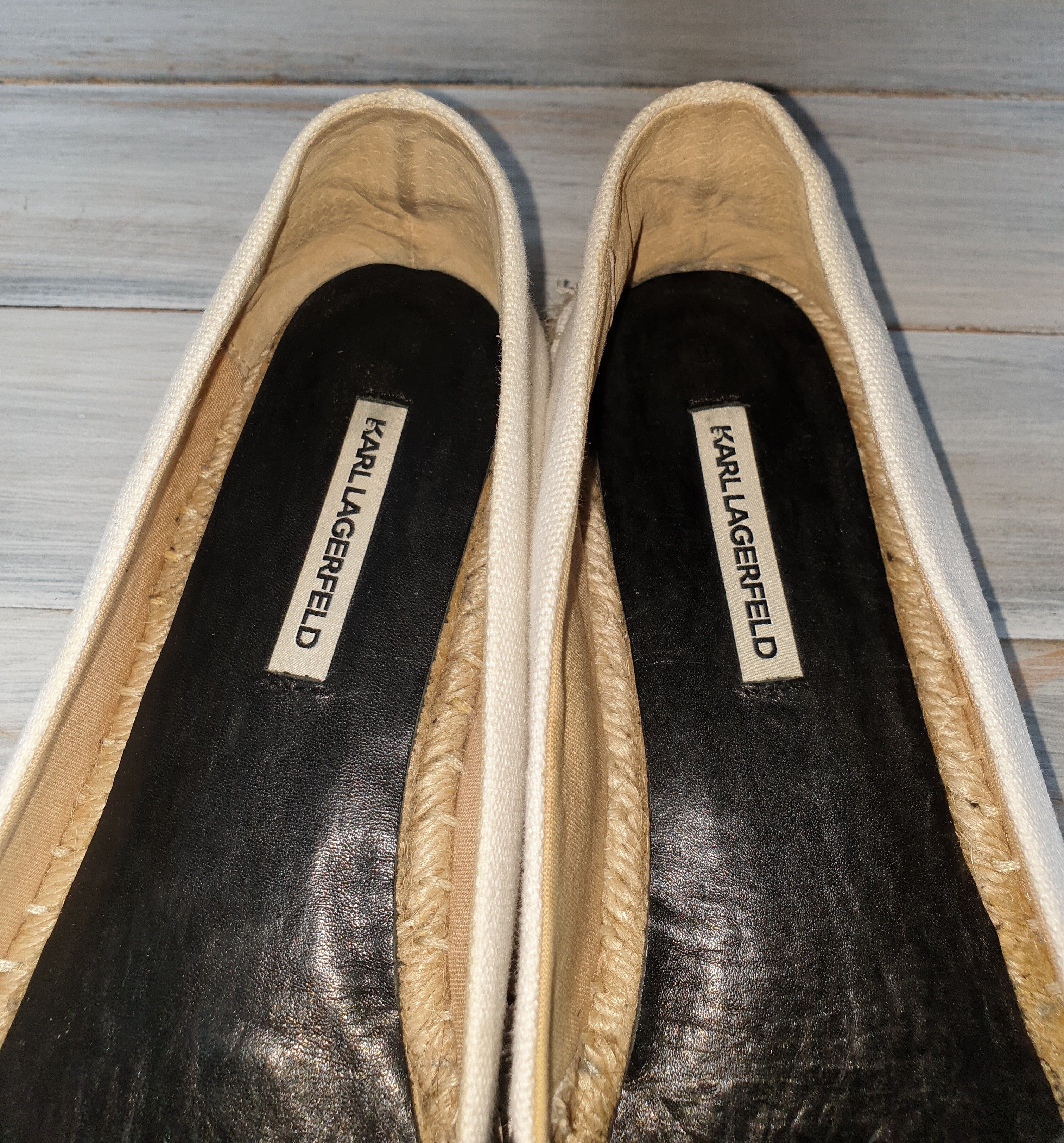 Karl Lagerfeld Karl Lagerfeld Women's Espadrilles US 7 UK 5 EUR38 Shoes Size US 7 / IT 37 - 9 Thumbnail