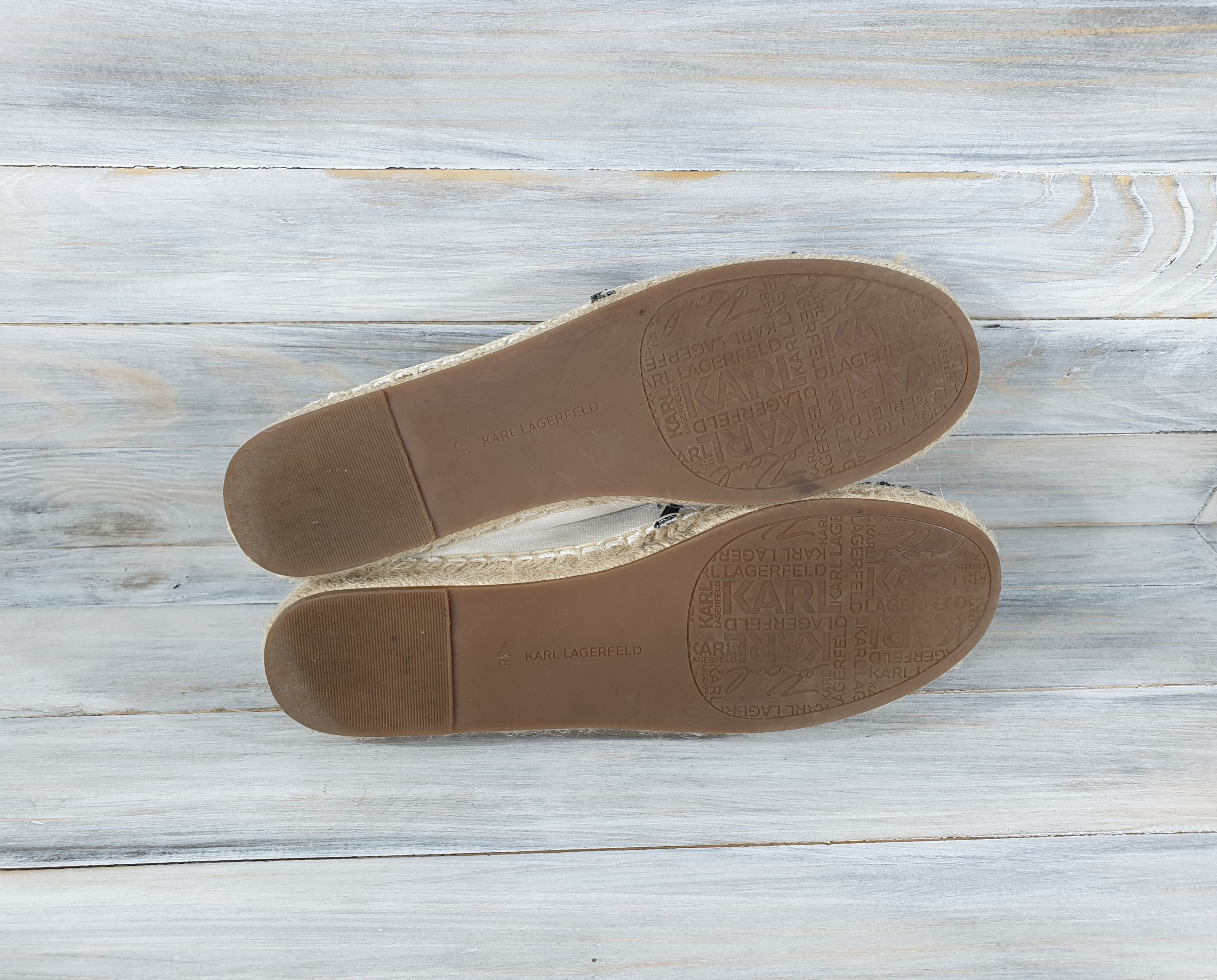 Karl Lagerfeld Karl Lagerfeld Women's Espadrilles US 7 UK 5 EUR38 Shoes Size US 7 / IT 37 - 20 Thumbnail