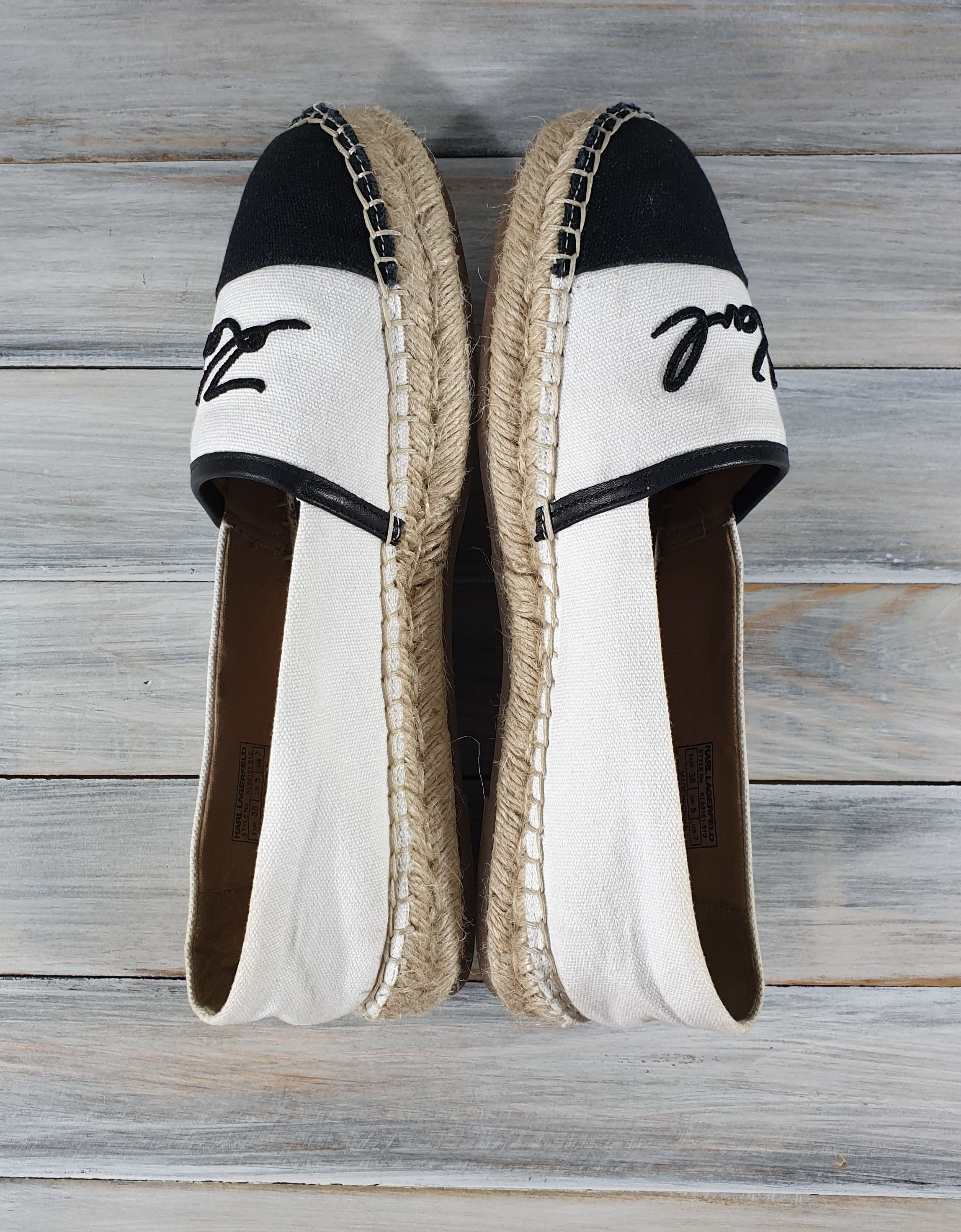 Karl Lagerfeld Karl Lagerfeld Women's Espadrilles US 7 UK 5 EUR38 Shoes Size US 7 / IT 37 - 19 Thumbnail
