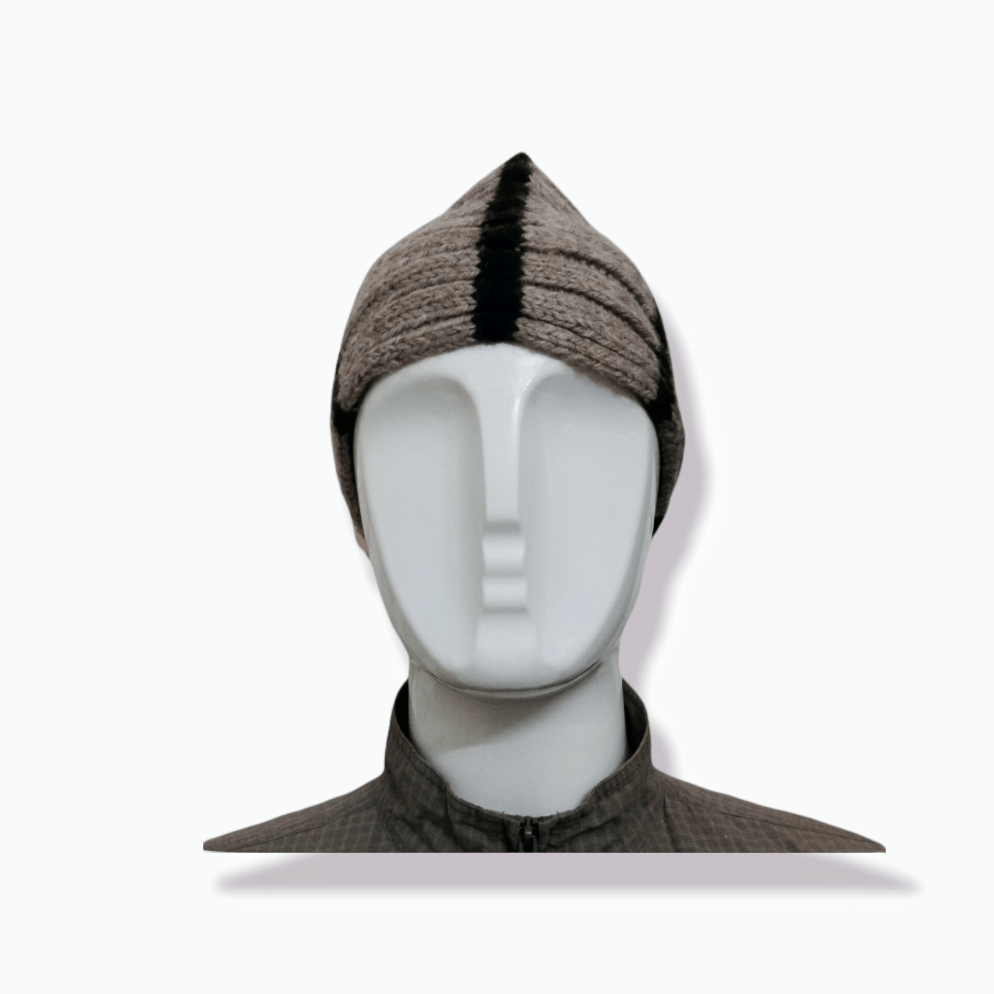 Edition Japan VERSATILE ROLLED KNITTED WOOL BEANIE HAT Size ONE SIZE - 5 Thumbnail