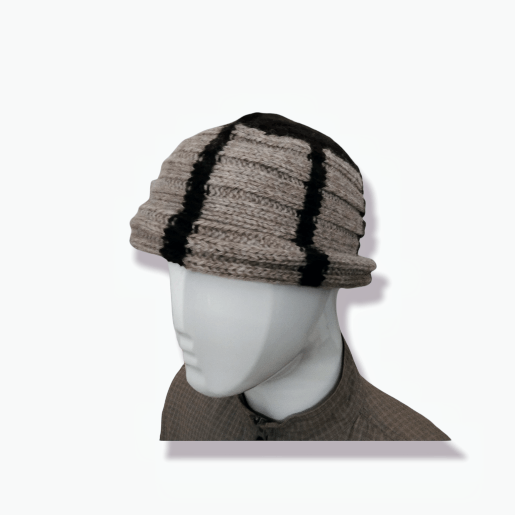 Edition Japan VERSATILE ROLLED KNITTED WOOL BEANIE HAT Size ONE SIZE - 15 Thumbnail