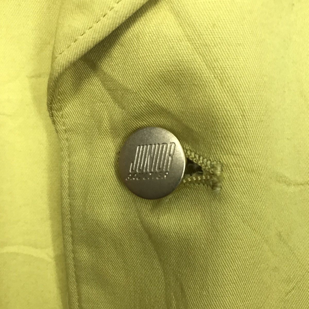 Gaultier Homme Objet × Jean Paul Gaultier Junior Gaultier JPG Japan coat rare yellow colour Size US M / EU 48-50 / 2 - 4 Thumbnail