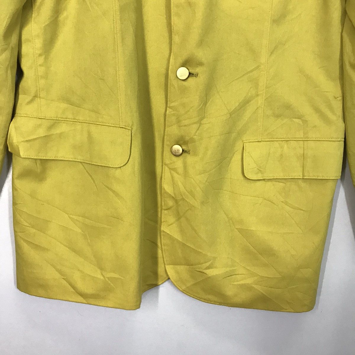 Gaultier Homme Objet × Jean Paul Gaultier Junior Gaultier JPG Japan coat rare yellow colour Size US M / EU 48-50 / 2 - 2 Thumbnail