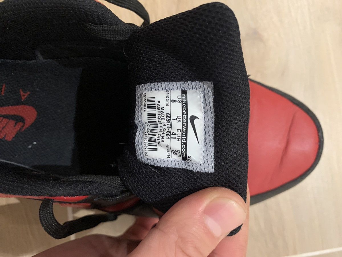 Nike Air Max 1 Premium Bred 2015 Size US 8 / EU 41 - 5 Thumbnail