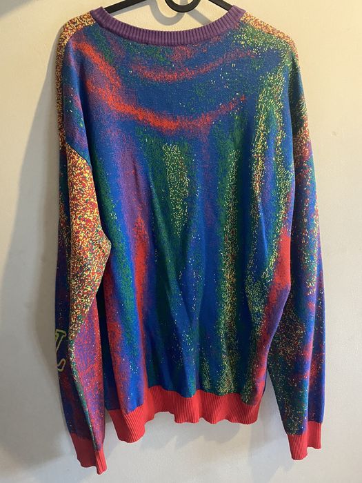 Louis Vuitton LV multicolour heat map knit sweater Grailed