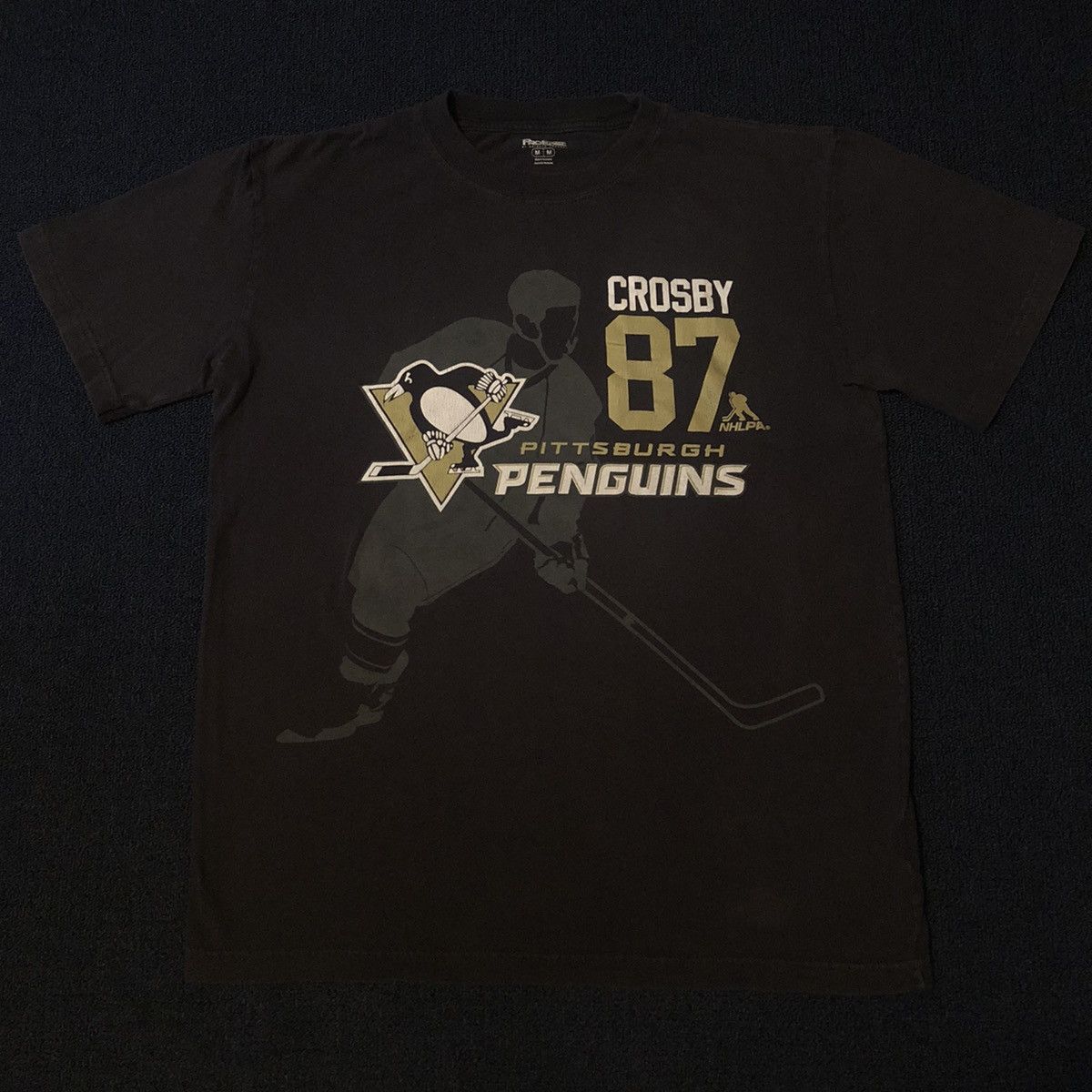 NHL Vintage 00s Pittsburgh Penguins Sidney Crosby 87 Graphic Tee Size US M / EU 48-50 / 2 - 3 Thumbnail