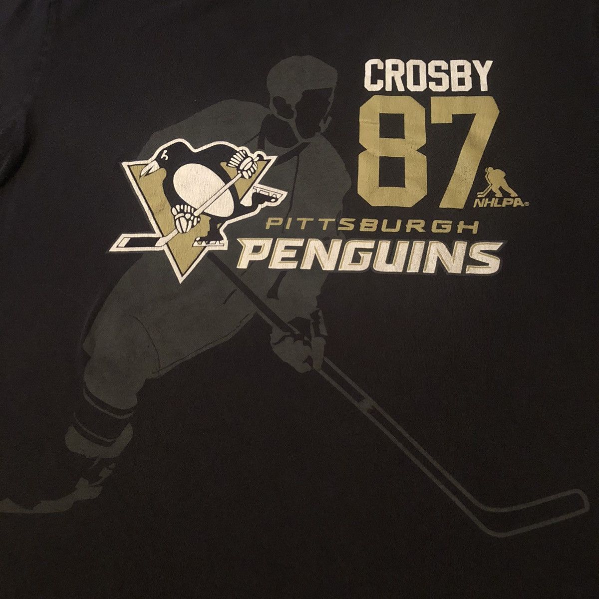 NHL Vintage 00s Pittsburgh Penguins Sidney Crosby 87 Graphic Tee Size US M / EU 48-50 / 2 - 4 Thumbnail