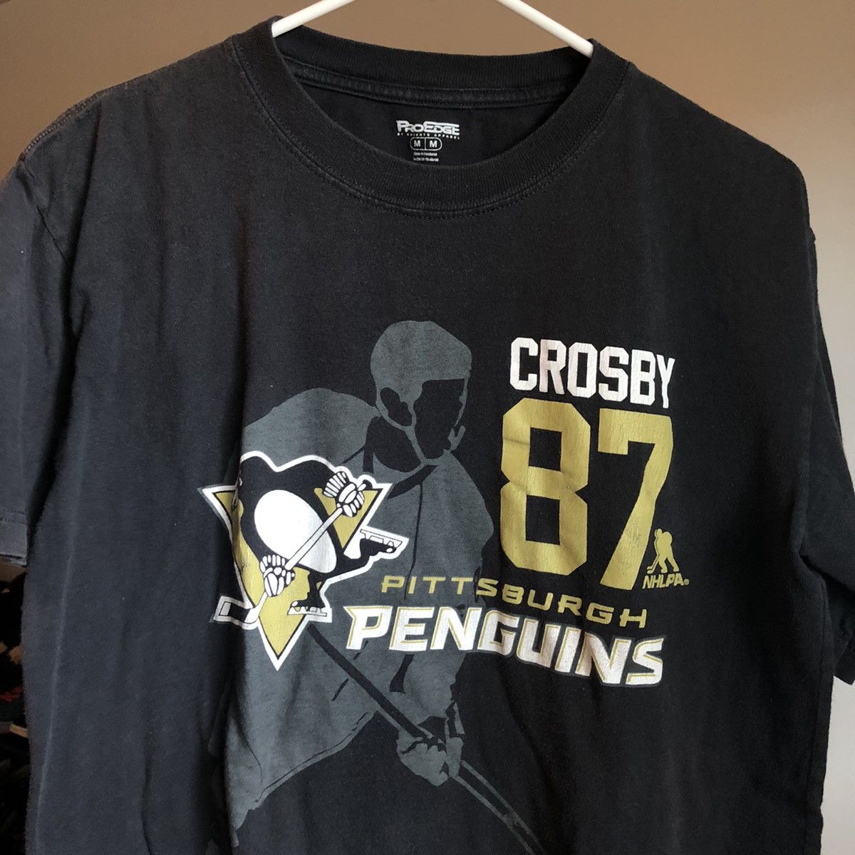 NHL Vintage 00s Pittsburgh Penguins Sidney Crosby 87 Graphic Tee Size US M / EU 48-50 / 2 - 1 Thumbnail