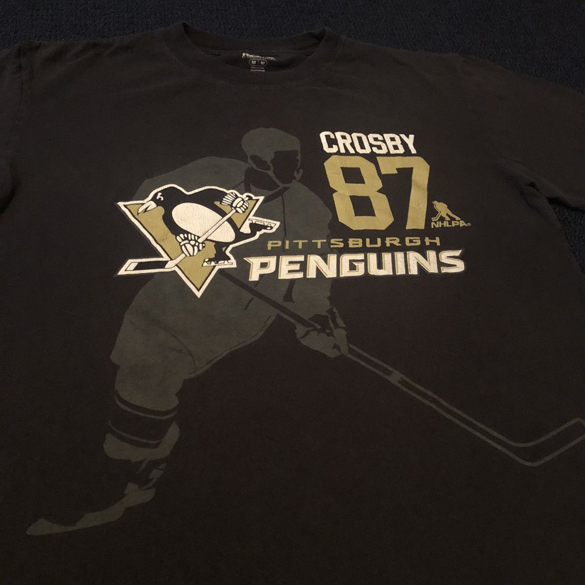 NHL Vintage 00s Pittsburgh Penguins Sidney Crosby 87 Graphic Tee Size US M / EU 48-50 / 2 - 2 Thumbnail