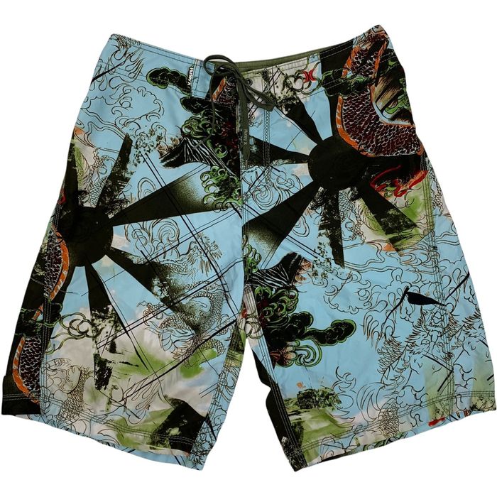Hurley Hurley 31 Board Swim Shorts Cargo Pockets Surfer Grailed