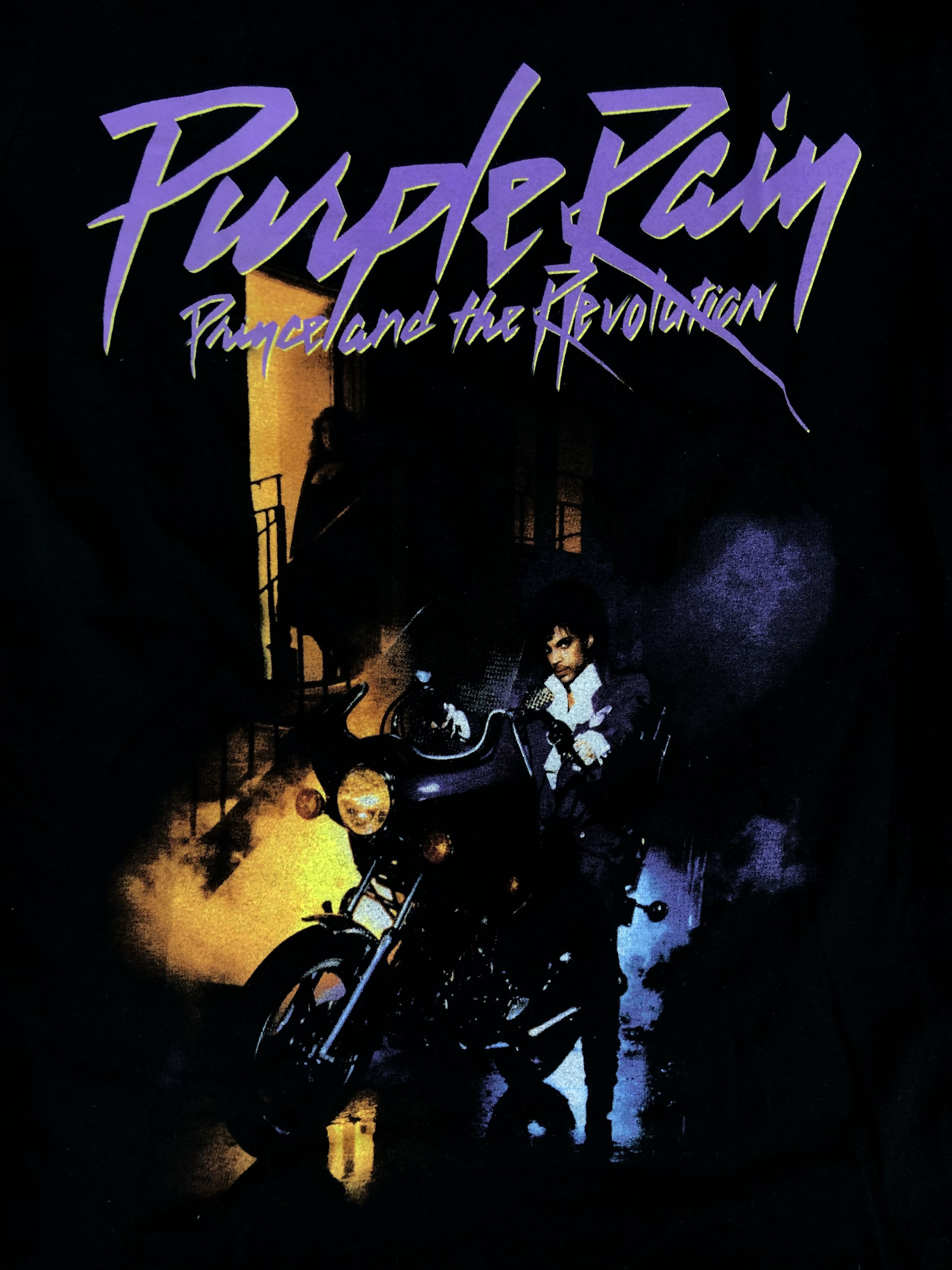 Band Tees Vintage Prince Purple Rain (Michael Jackson David Bowie) Size US S / EU 44-46 / 1 - 3 Thumbnail