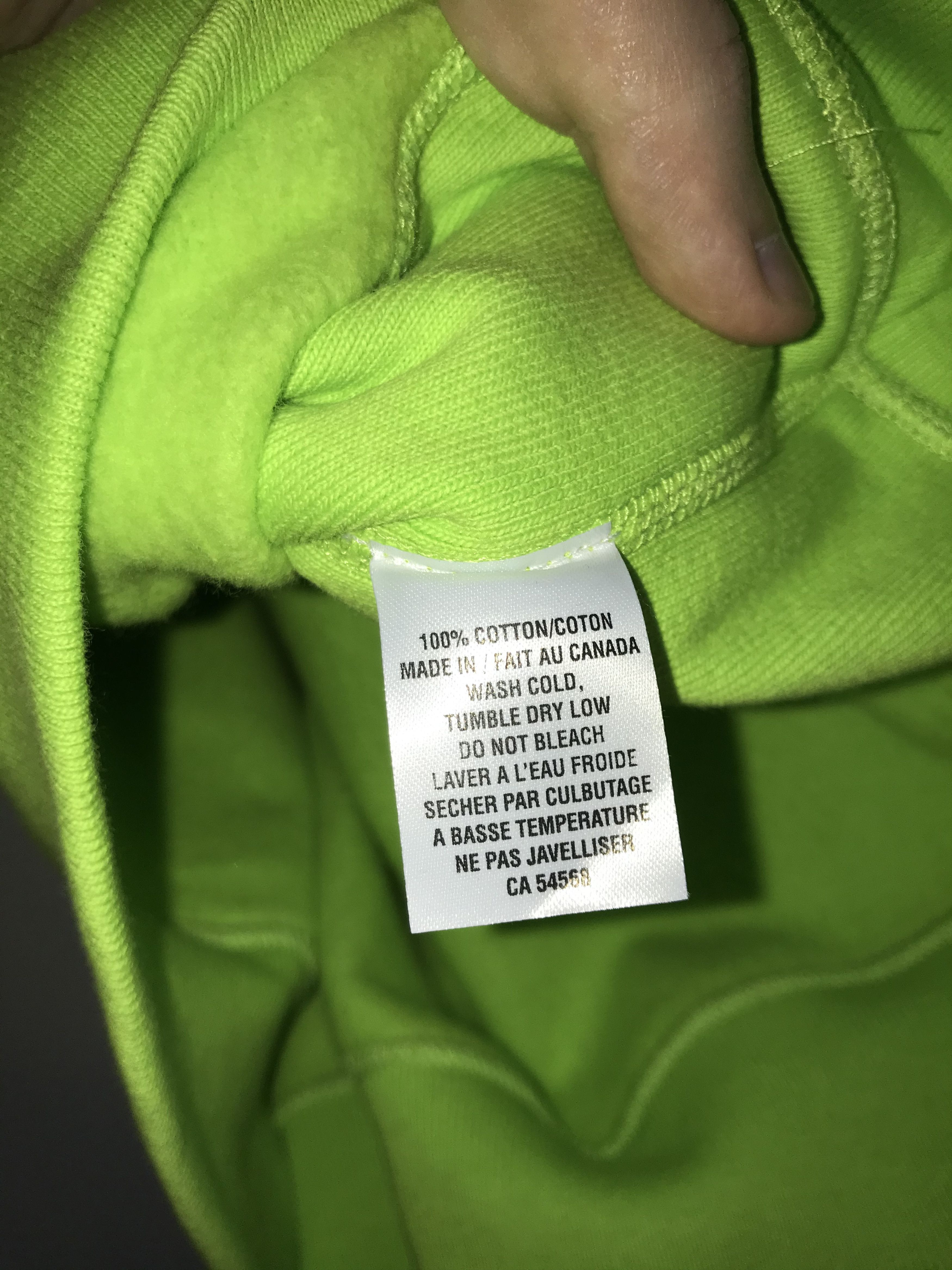 Awake NY Awake Lime Green Hoodie Size US M / EU 48-50 / 2 - 8 Thumbnail