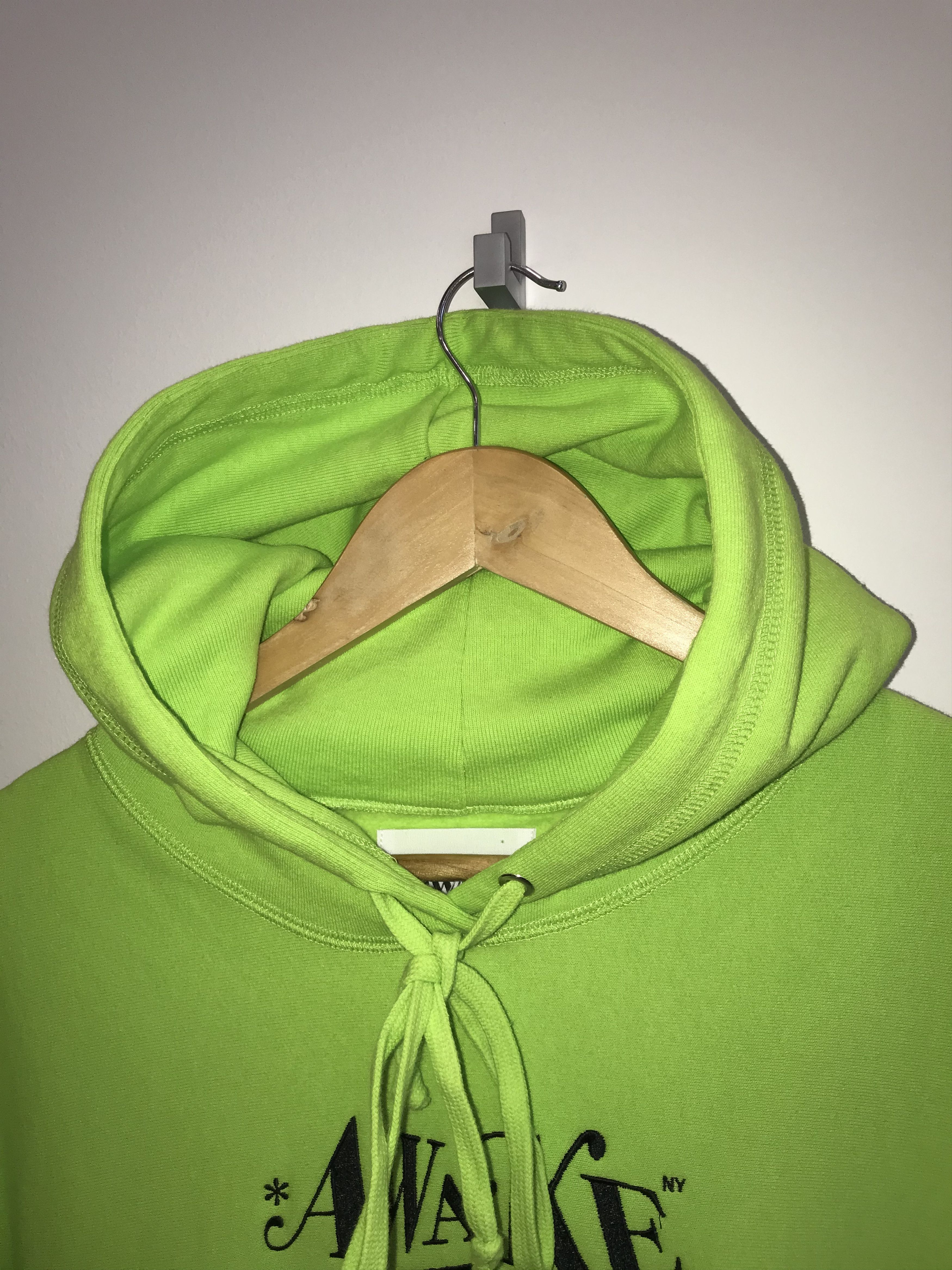 Awake NY Awake Lime Green Hoodie Size US M / EU 48-50 / 2 - 2 Thumbnail