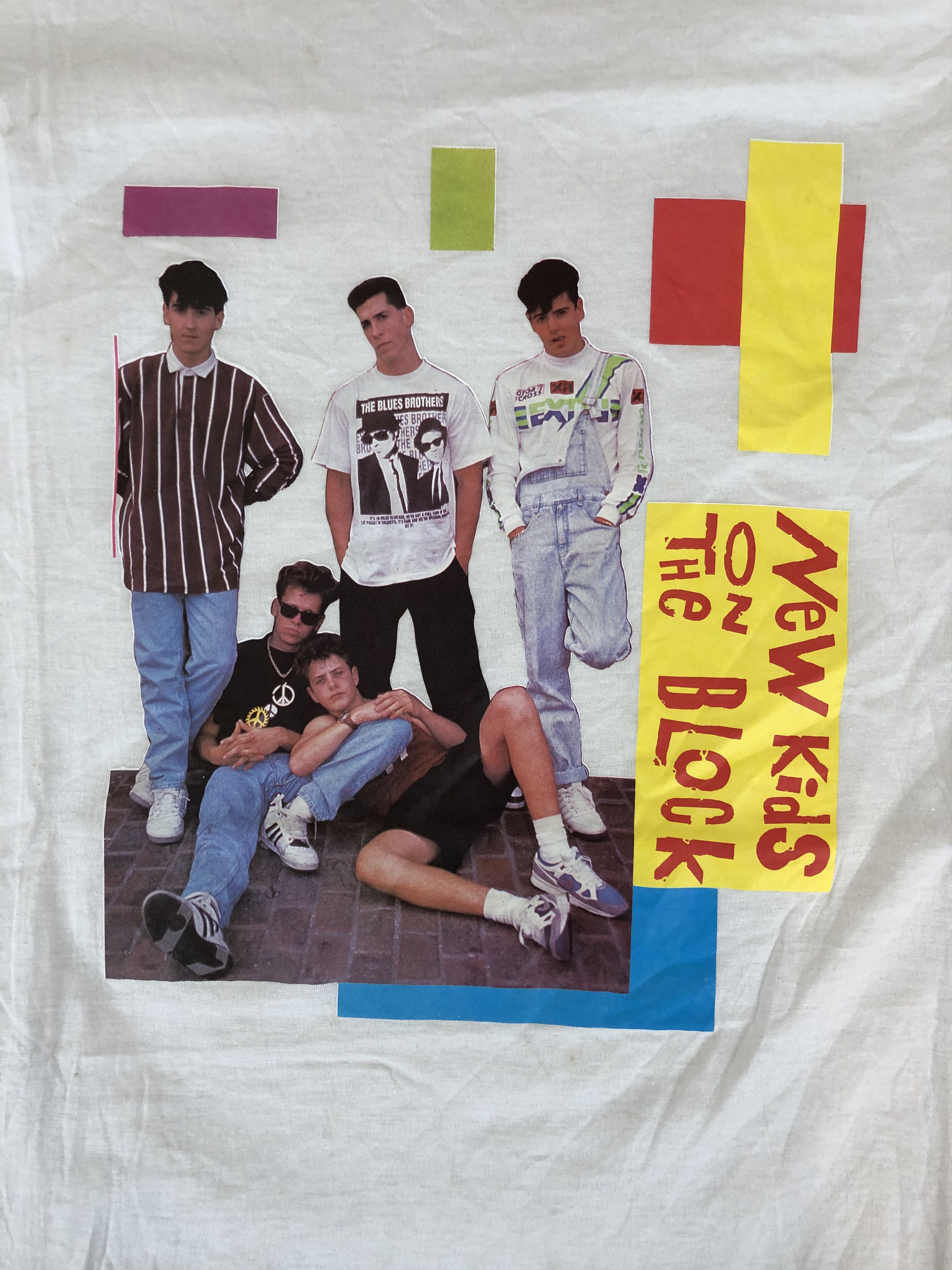 Band Tees Vintage 90s New Kids On The Block t-shirt Size US L / EU 52-54 / 3 - 3 Thumbnail