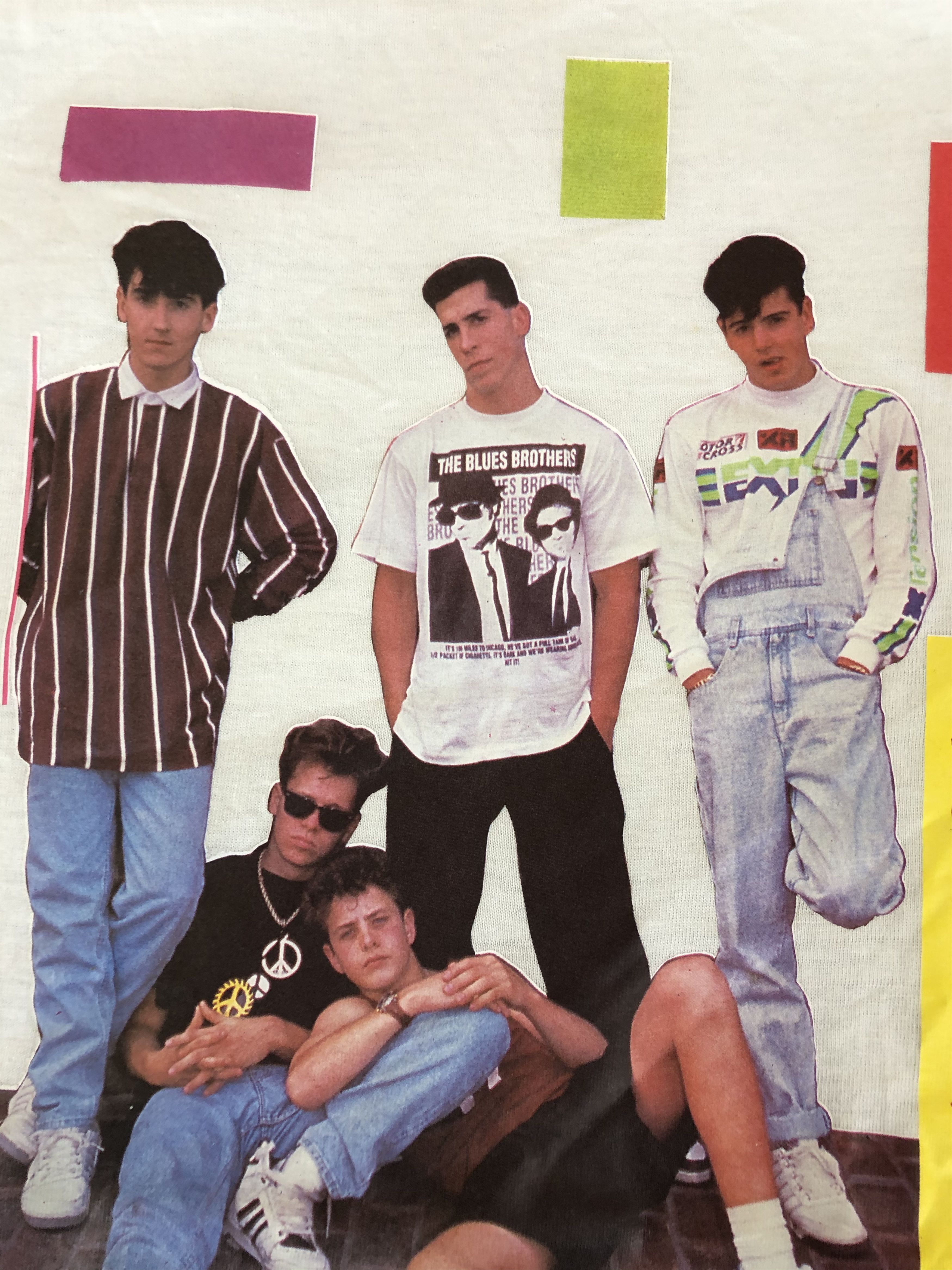 Band Tees Vintage 90s New Kids On The Block t-shirt Size US L / EU 52-54 / 3 - 4 Thumbnail