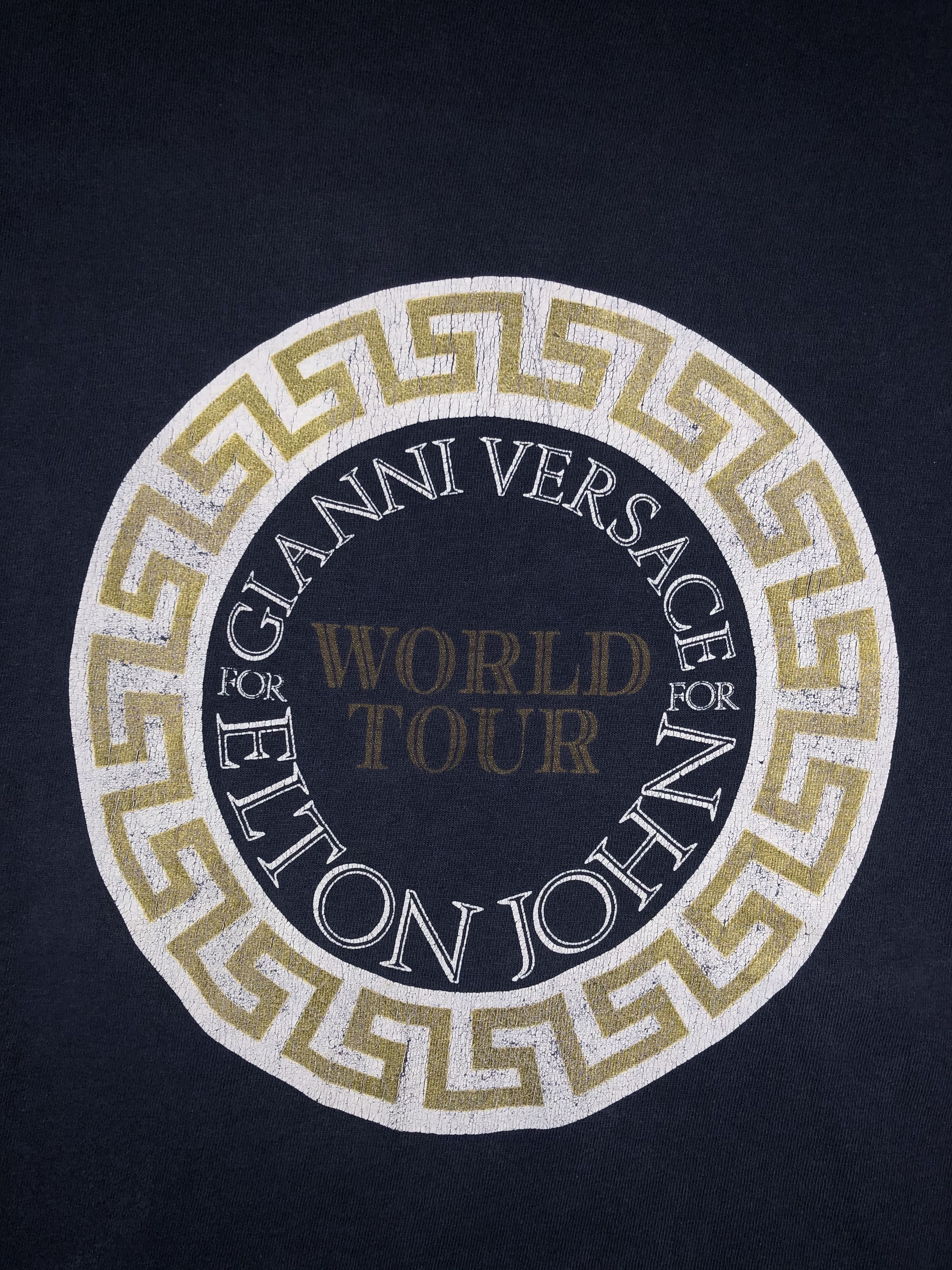 Band Tees Vintage 90s Gianni Versace x Elton John ‘The One’ Size US L / EU 52-54 / 3 - 5 Thumbnail