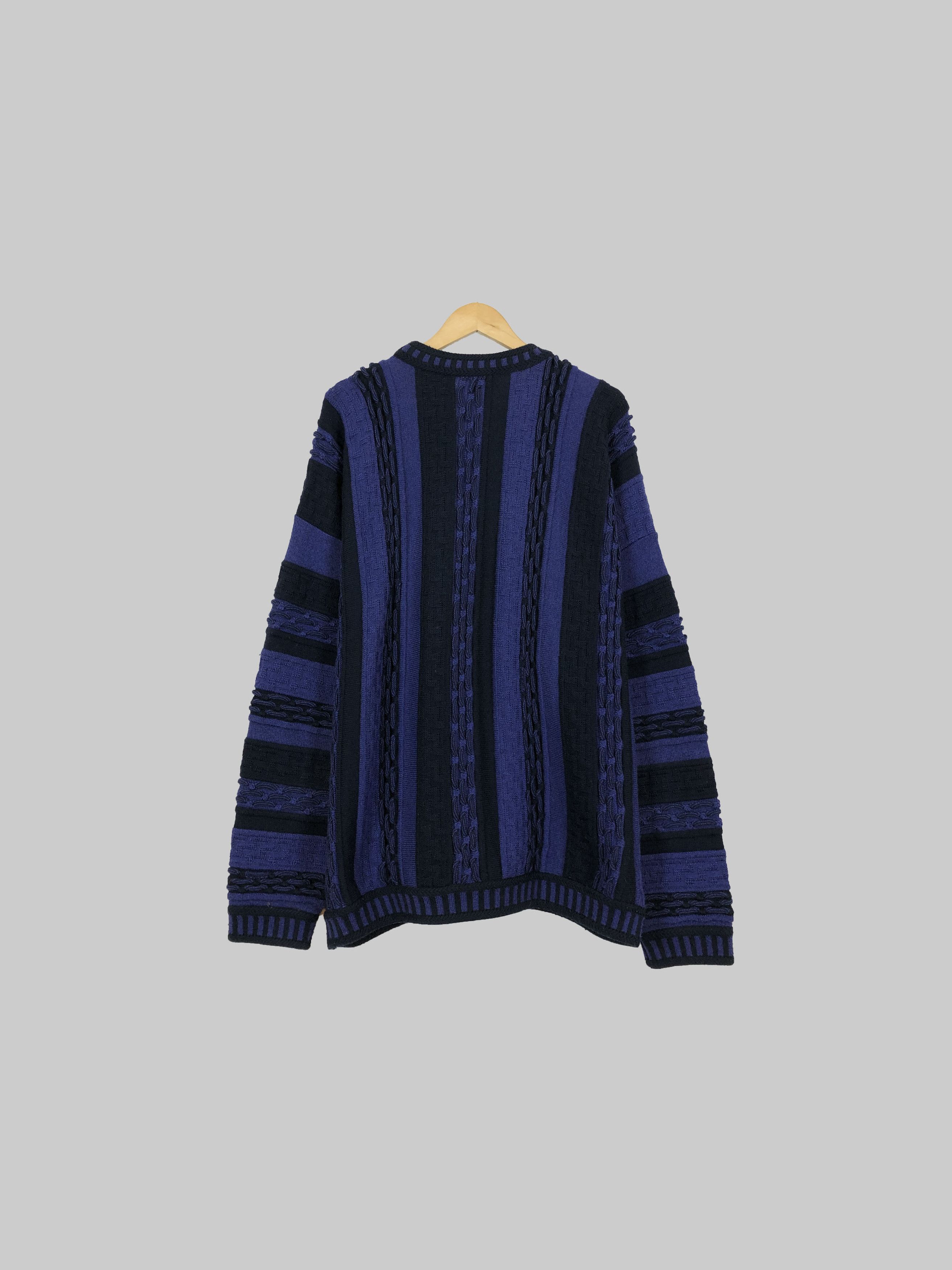 Carlo Colucci Carlo Colucci Sweater (Coogi style) Size US XXL / EU 58 / 5 - 2 Thumbnail