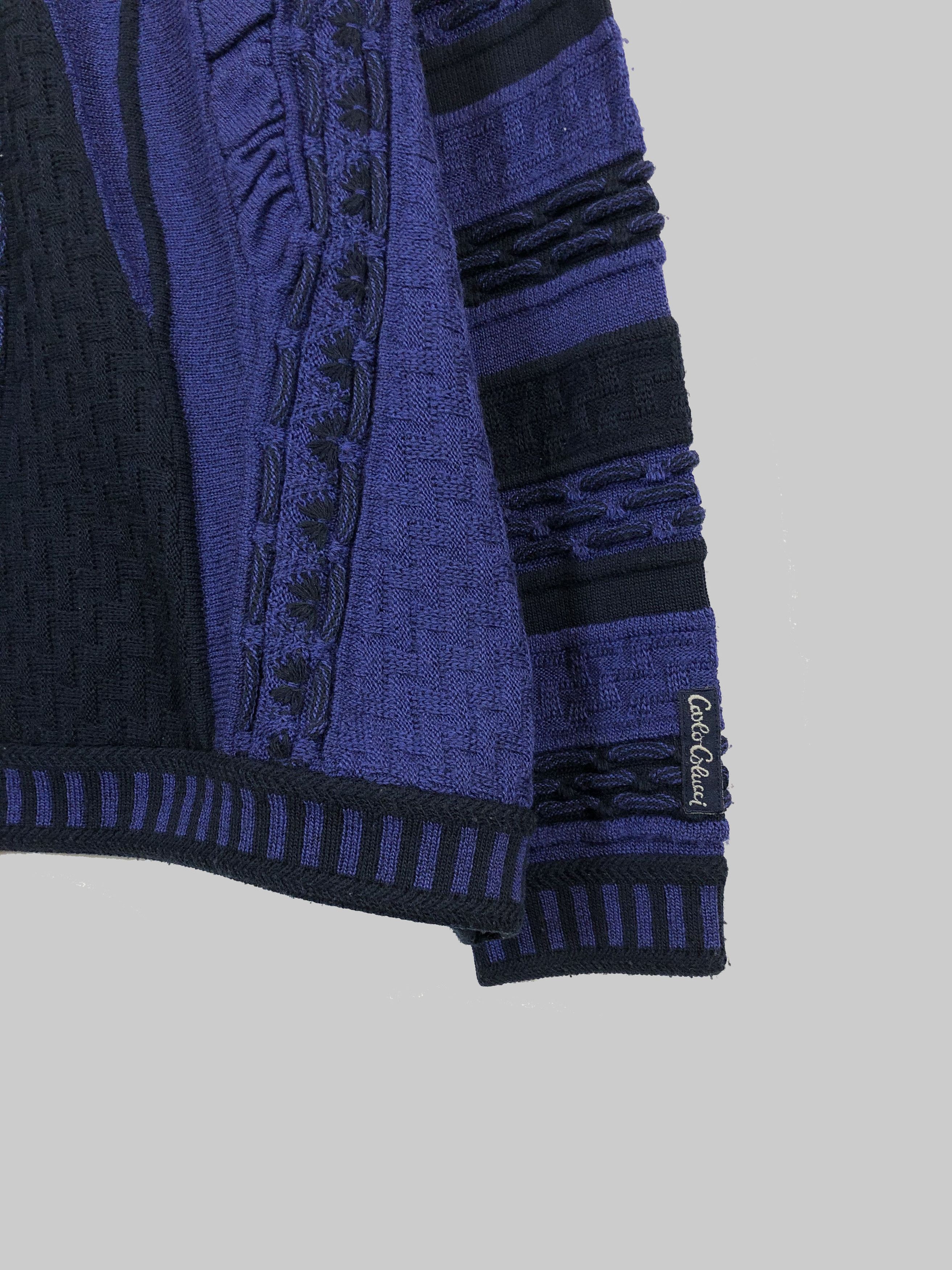 Carlo Colucci Carlo Colucci Sweater (Coogi style) Size US XXL / EU 58 / 5 - 5 Thumbnail