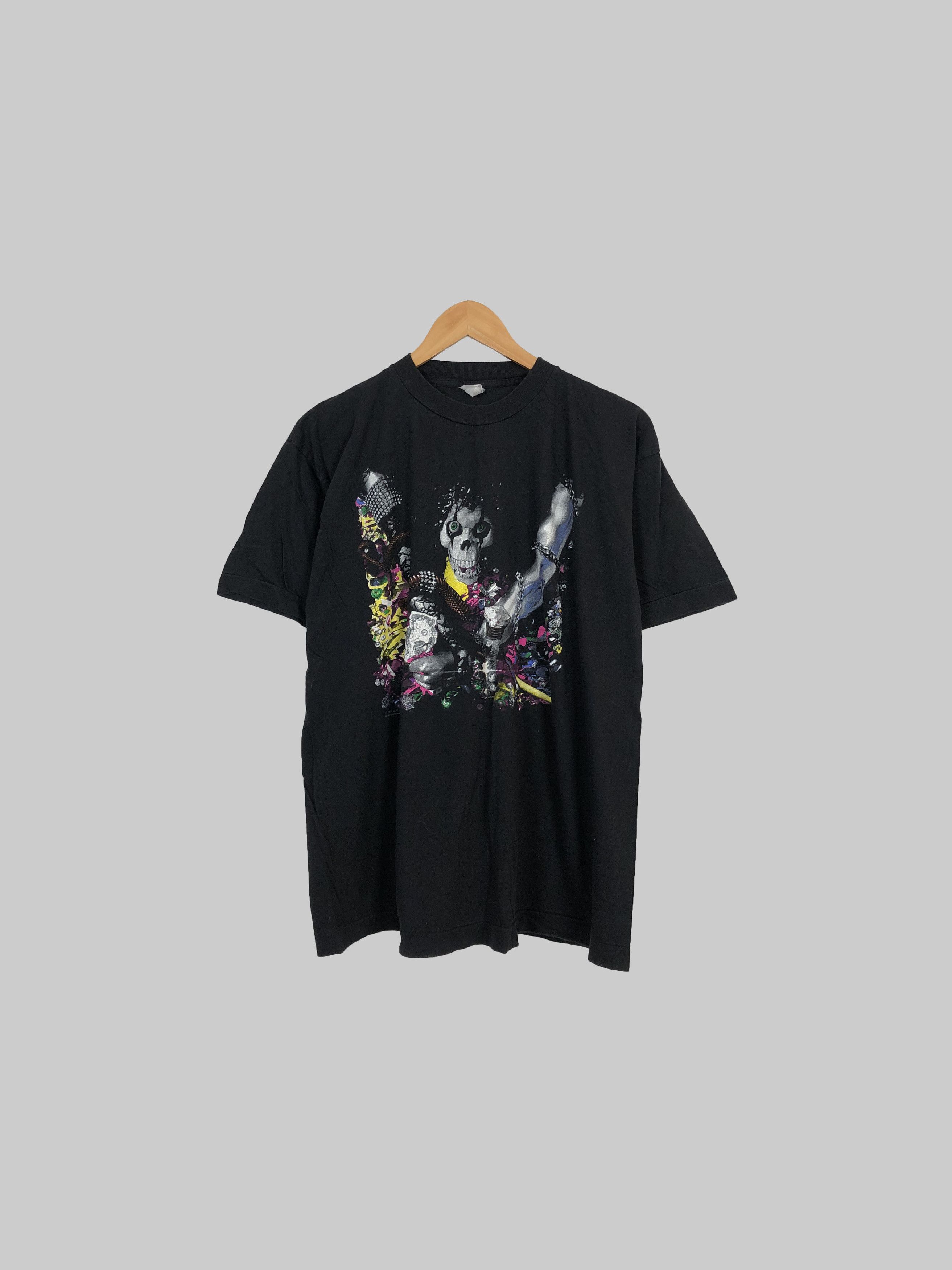 Band Tees Vintage 1991 Alice Cooper Hey Stoopid (Iggy Pop Elton John) Size US L / EU 52-54 / 3 - 1 Thumbnail