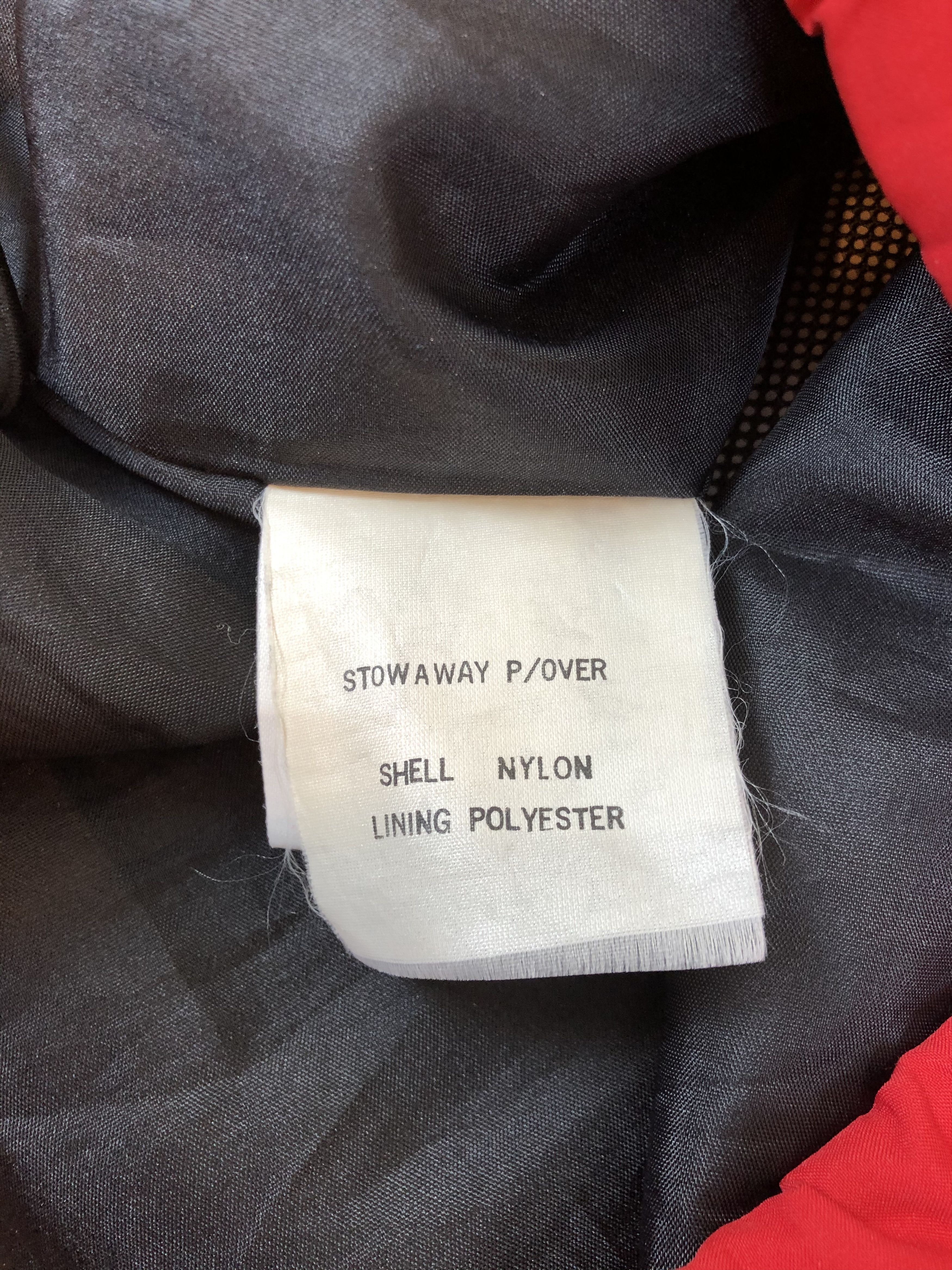The North Face Vintage The North Face TNF Stowaway GoreTex pullover Jacket Size US S / EU 44-46 / 1 - 8 Thumbnail