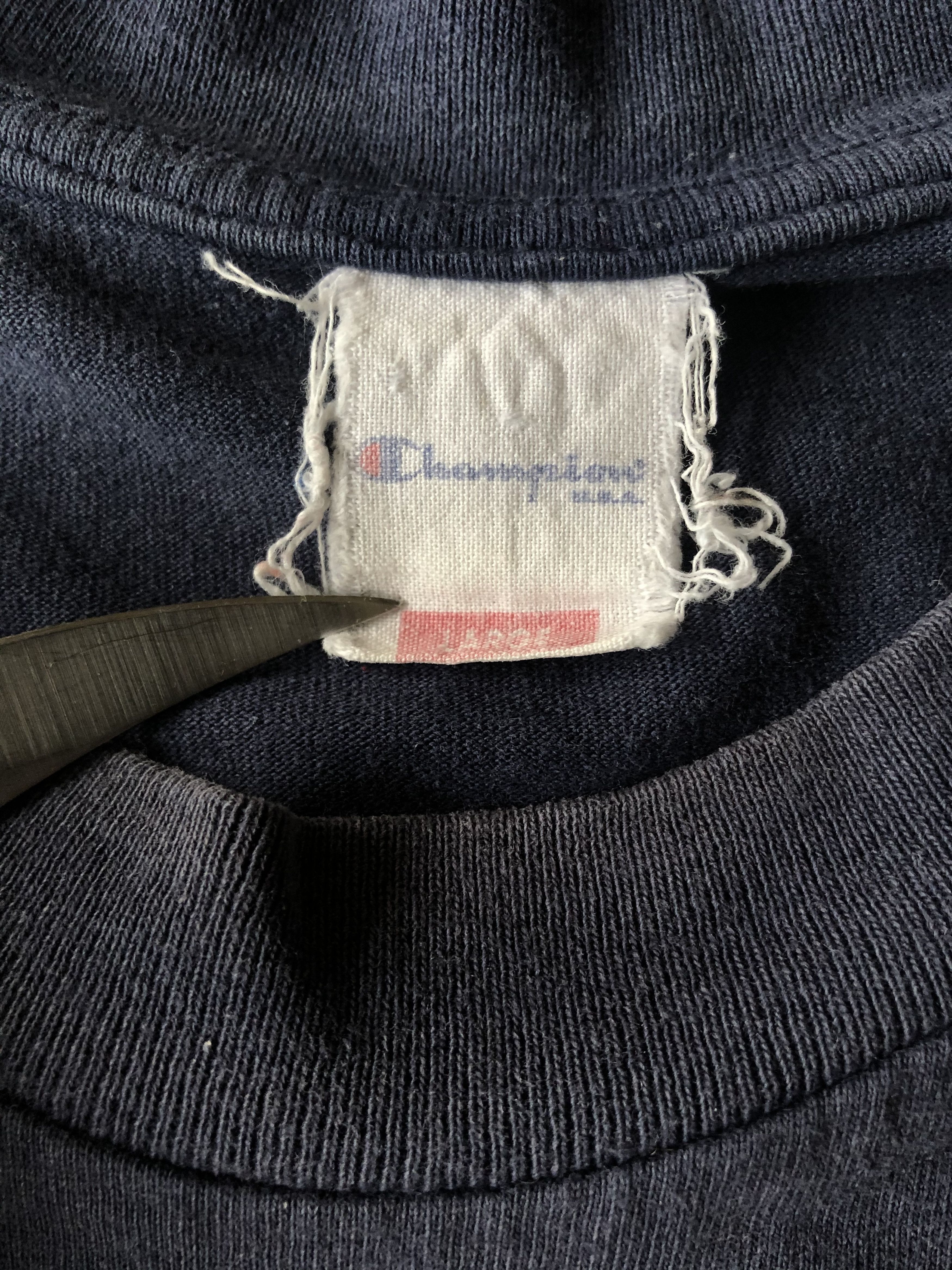 Champion Vintage 90s Champion Thrashed Single Stitch t-shirt Size US L / EU 52-54 / 3 - 10 Thumbnail