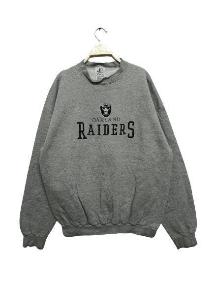 Vtg raiders oakland sweatshirt big logo