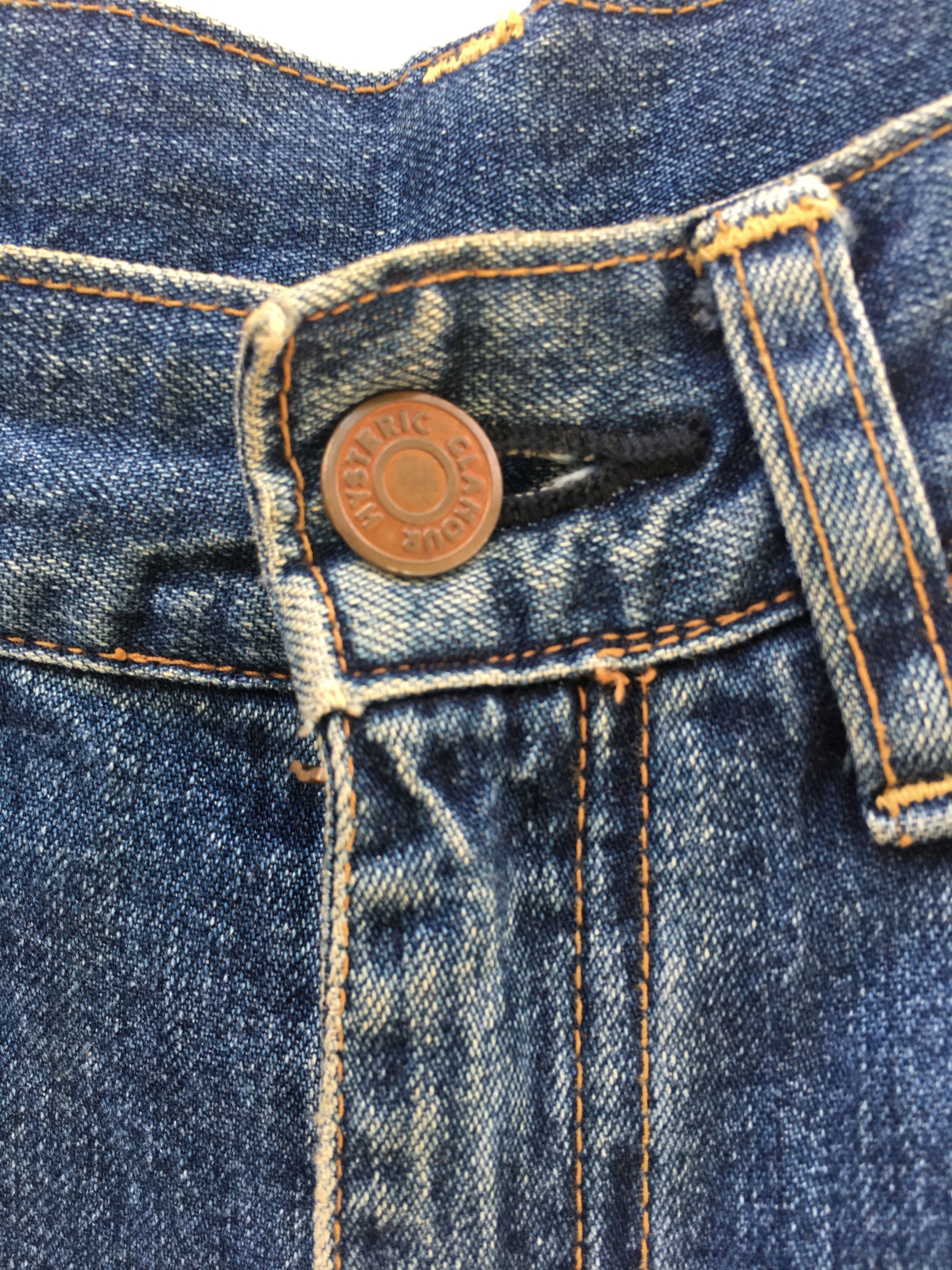 Hysteric Glamour HYSTERIC GLAMOUR distressed denim/cropped pants punk style Size US 28 / EU 44 - 6 Thumbnail
