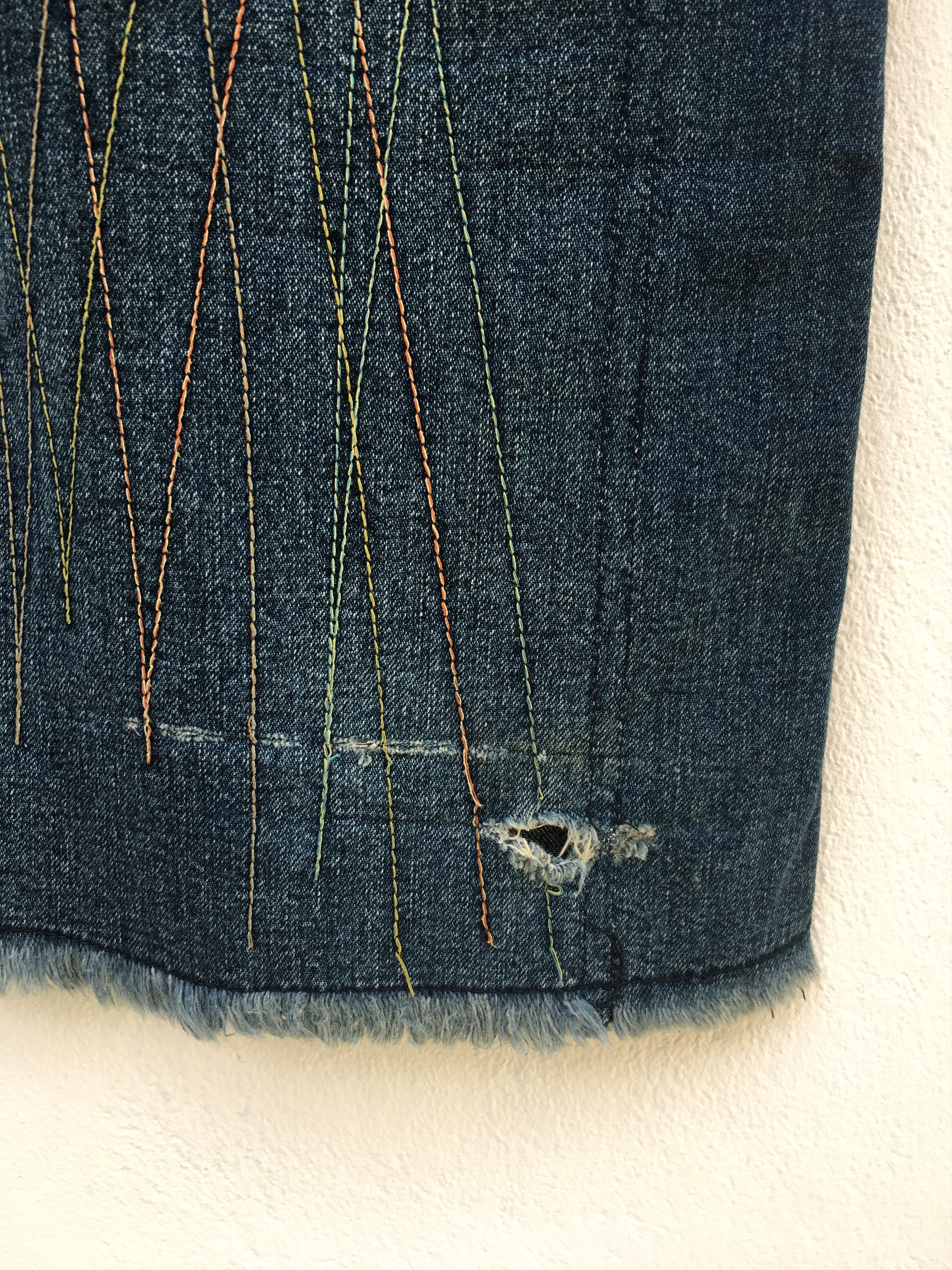 Hysteric Glamour HYSTERIC GLAMOUR distressed denim/cropped pants punk style Size US 28 / EU 44 - 12 Thumbnail