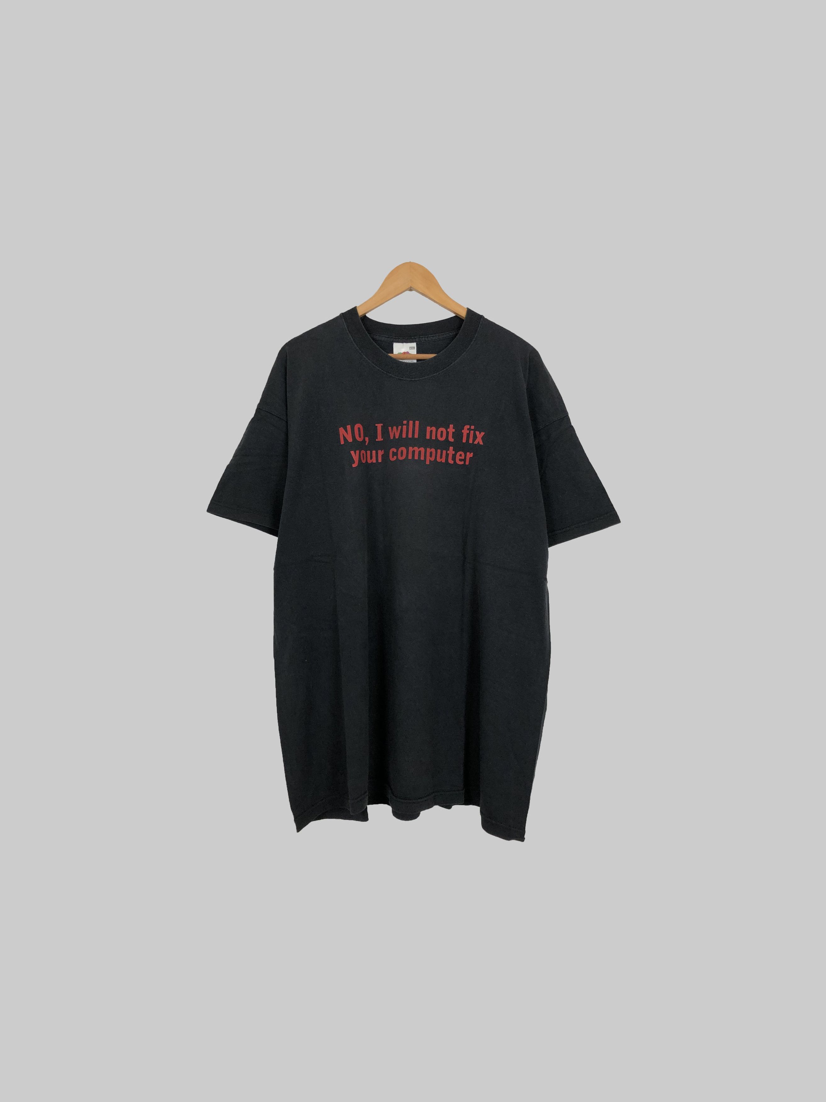 Other Vintage "No, I will not fix your computer" Size US XXL / EU 58 / 5 - 1 Thumbnail