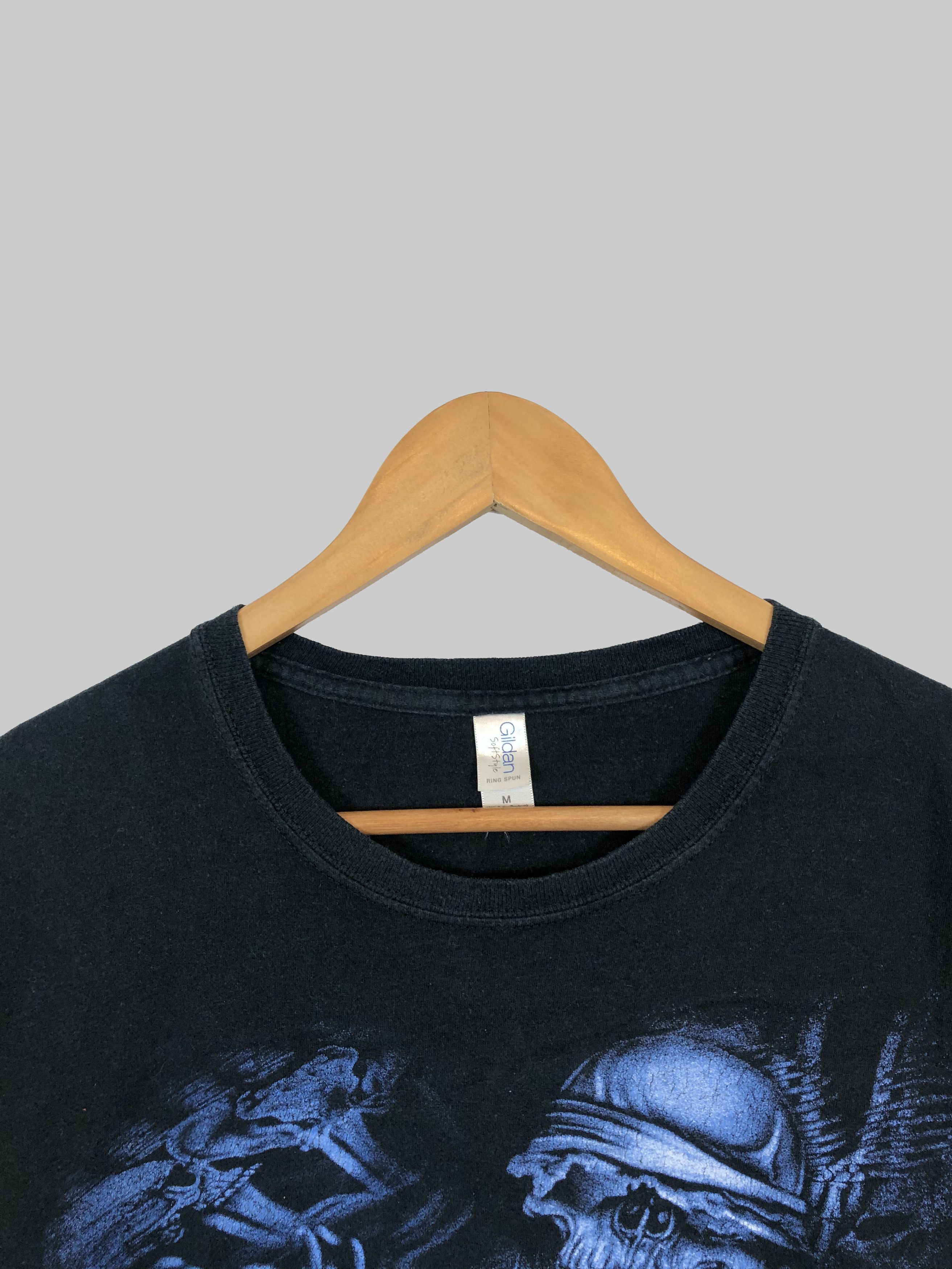Band Tees Vintage 2010 Avenged Sevenfold (Linkin Park Green Day) Size US M / EU 48-50 / 2 - 2 Thumbnail